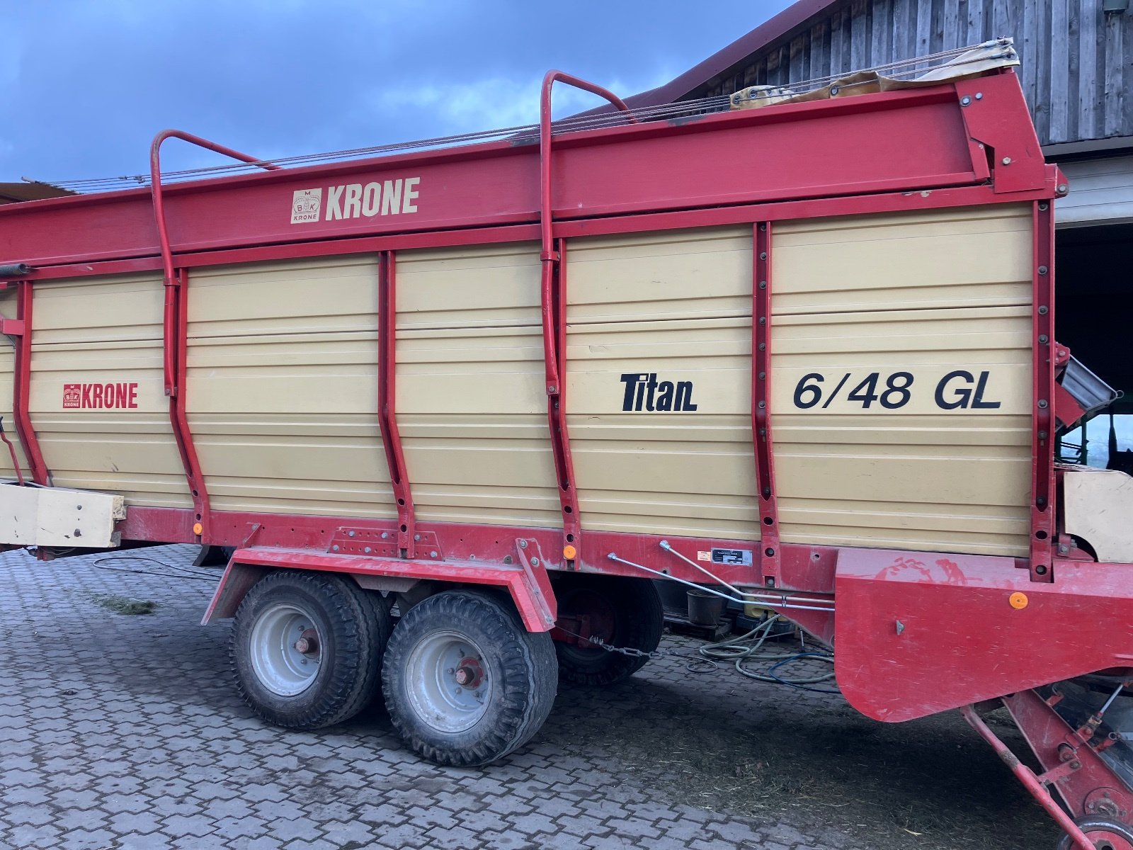 Ladewagen of the type Krone Titan 6/48 GL, Gebrauchtmaschine in Tirschenreuth (Picture 2)