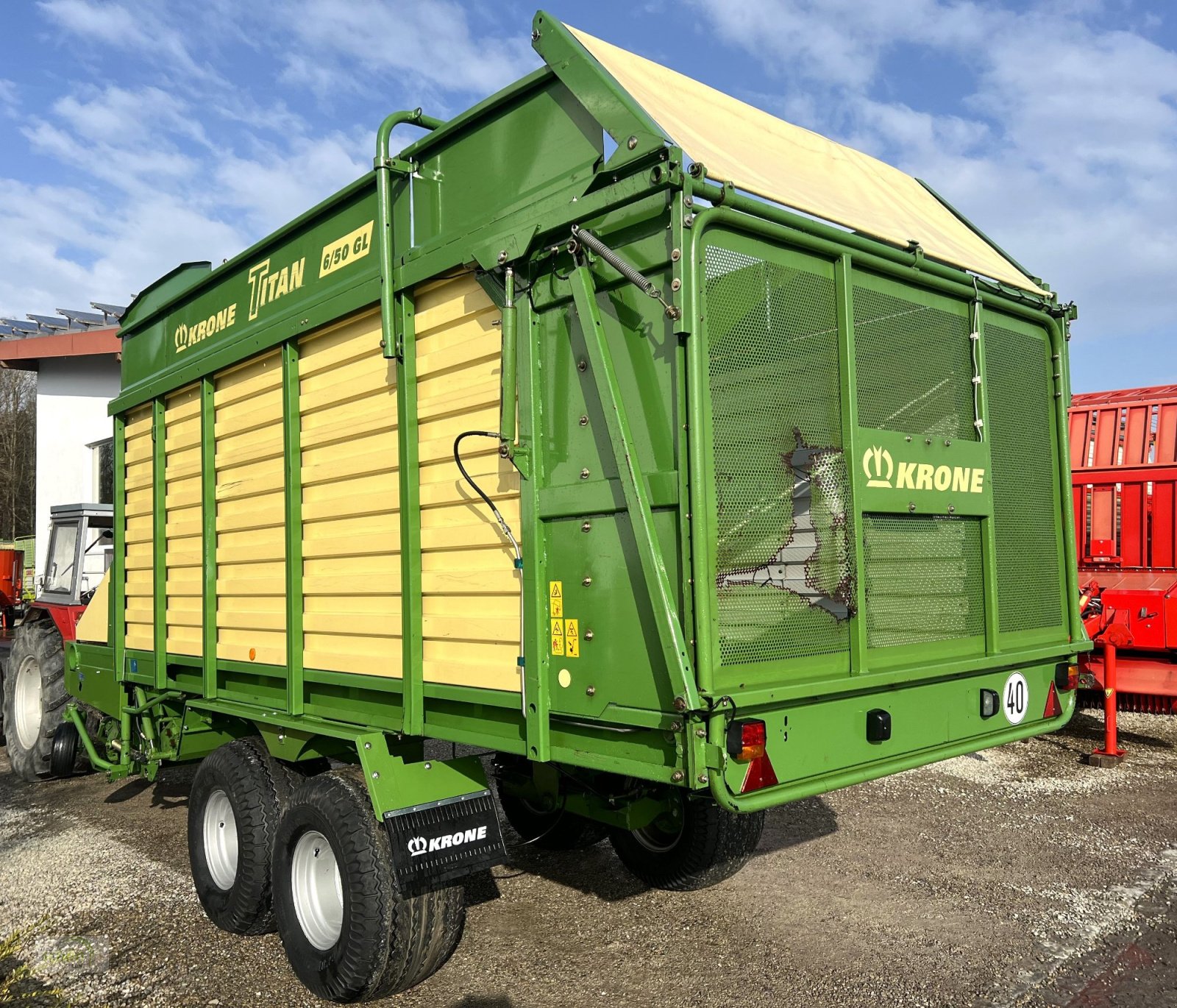 Ladewagen typu Krone Titan 6/50 GL - ein Schwingen-Ladewagen aus erster Hand, Gebrauchtmaschine v Burgrieden (Obrázek 4)