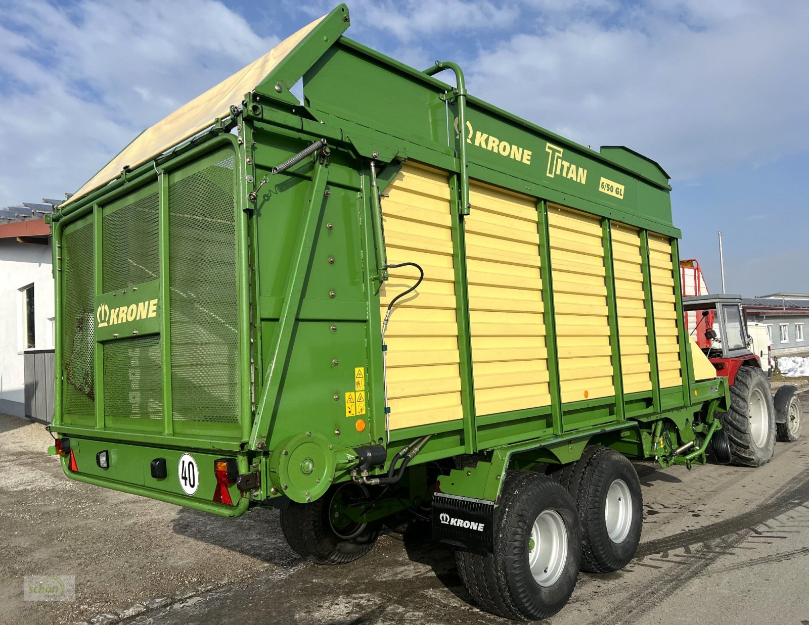 Ladewagen typu Krone Titan 6/50 GL - ein Schwingen-Ladewagen aus erster Hand, Gebrauchtmaschine v Burgrieden (Obrázek 11)