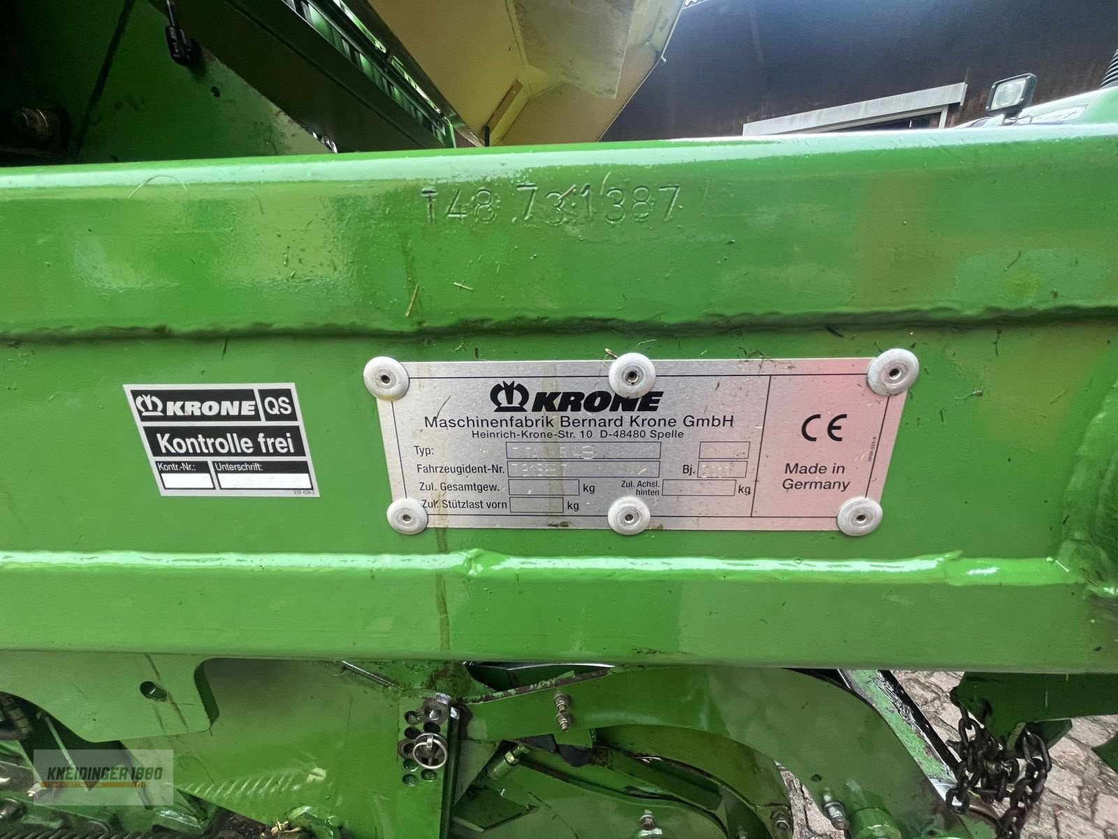 Ladewagen of the type Krone Titan R 48 GD, Gebrauchtmaschine in Altenfelden (Picture 3)