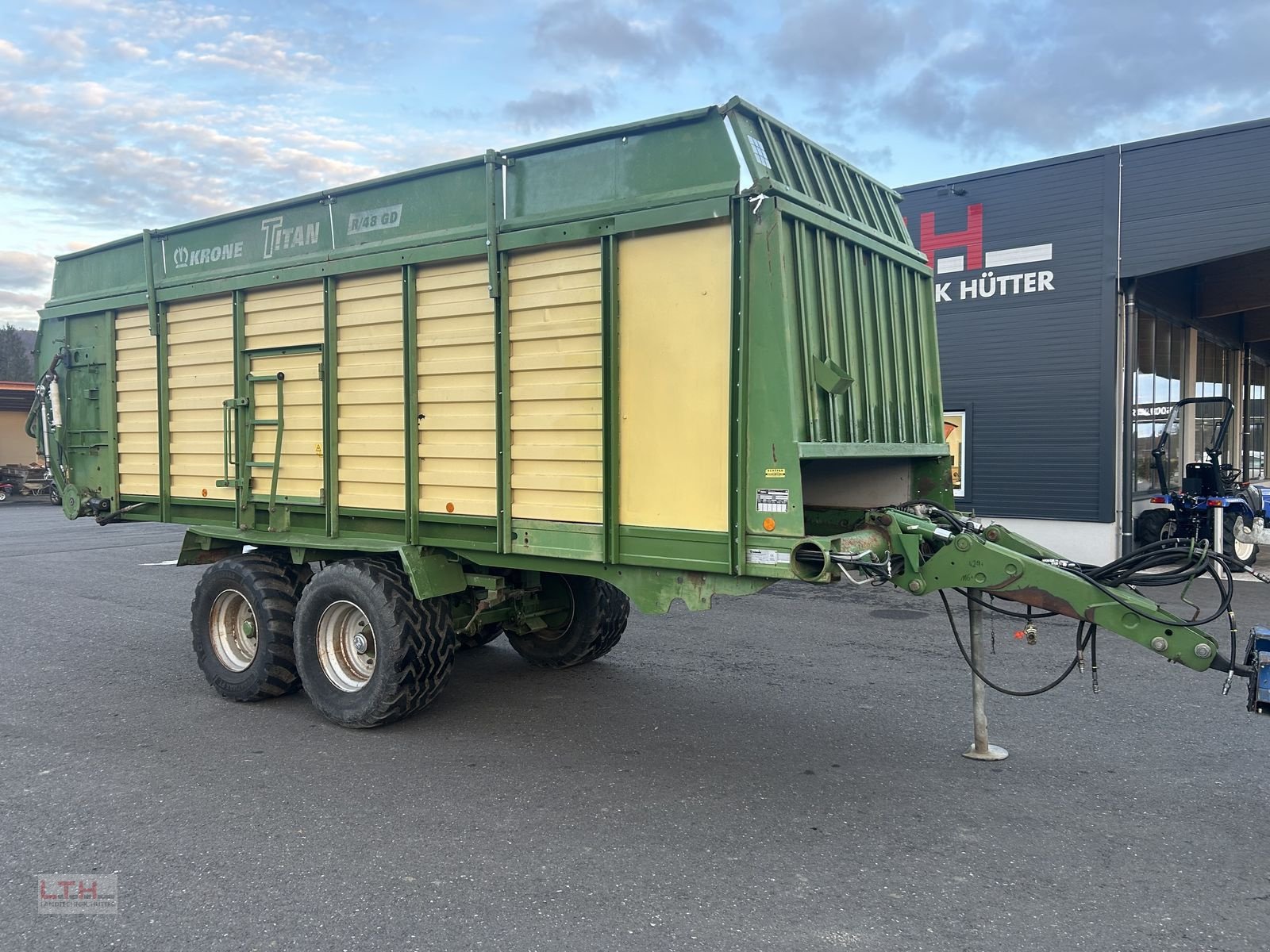 Ladewagen tipa Krone Titan R 48 GD, Gebrauchtmaschine u Gnas (Slika 1)