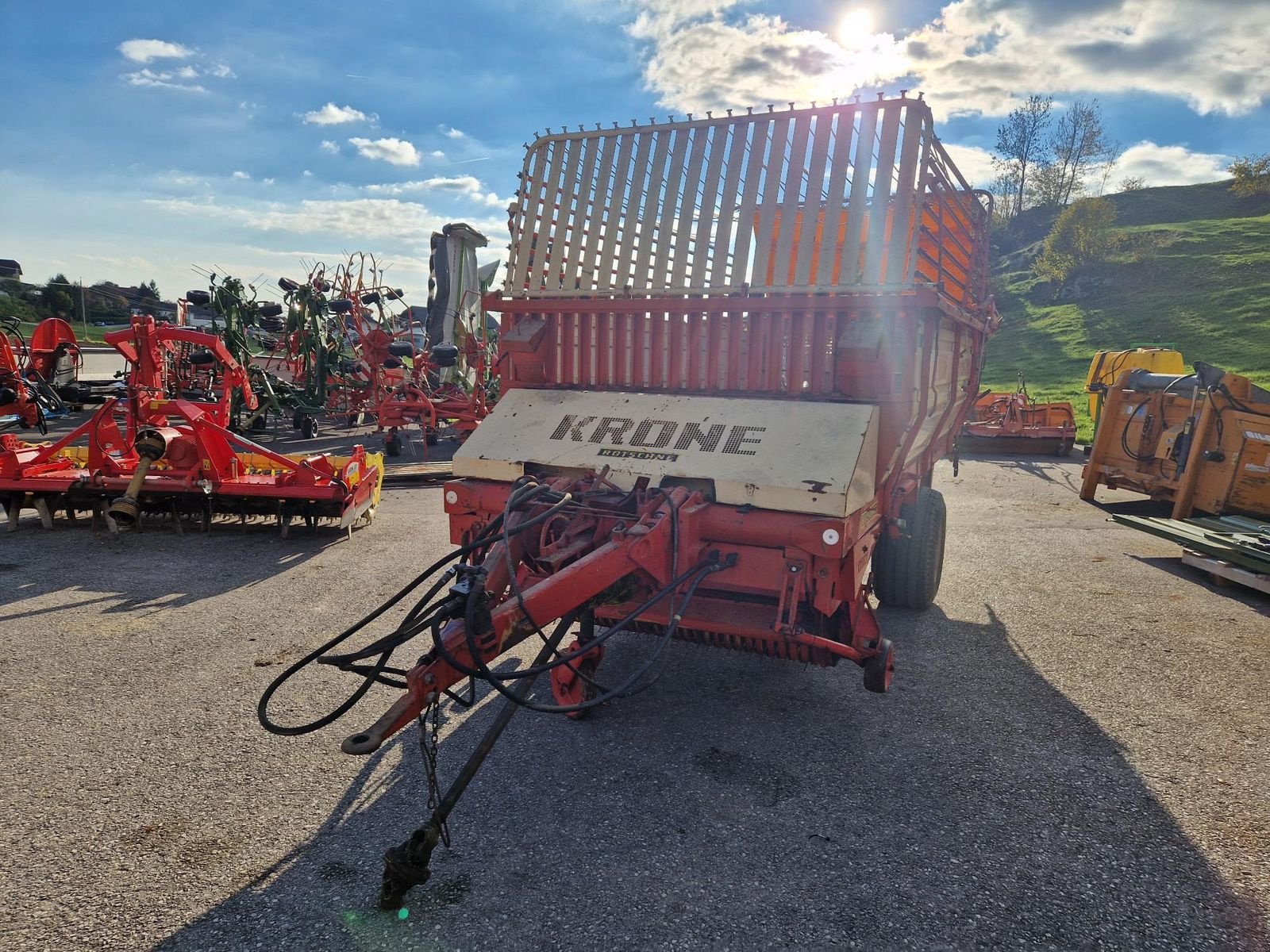 Ladewagen typu Krone Turbo 2500, Gebrauchtmaschine v Grünbach (Obrázek 10)