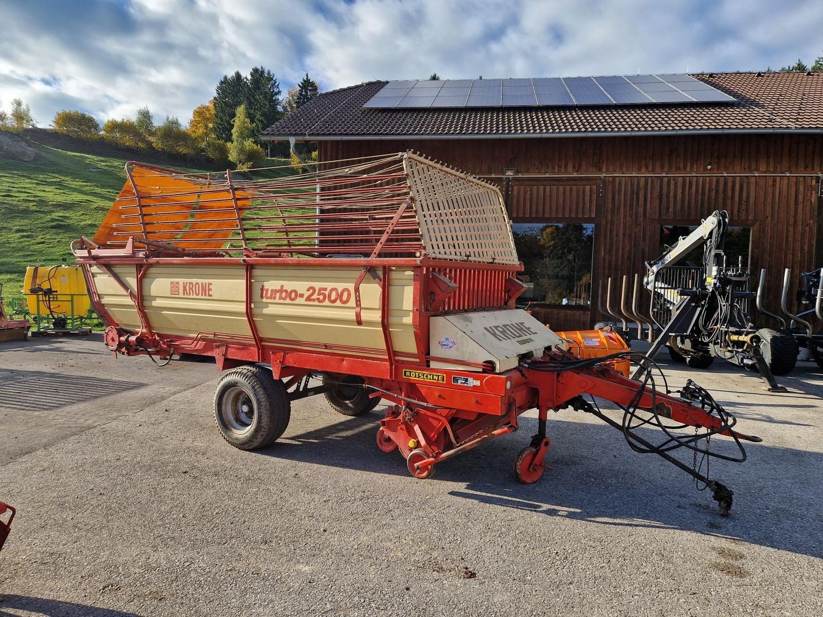 Ladewagen typu Krone Turbo 2500, Gebrauchtmaschine v Grünbach (Obrázek 1)