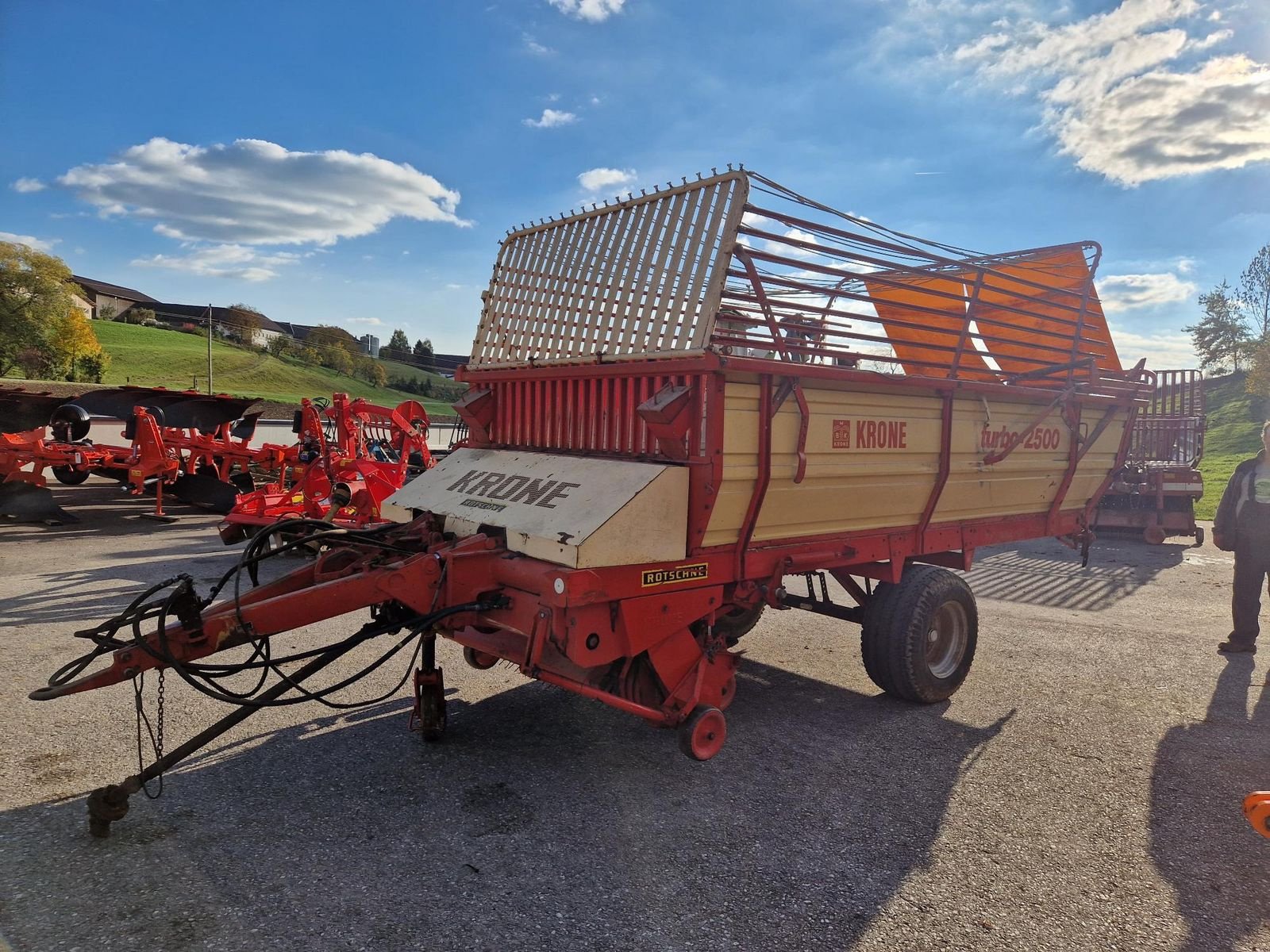 Ladewagen typu Krone Turbo 2500, Gebrauchtmaschine v Grünbach (Obrázek 8)