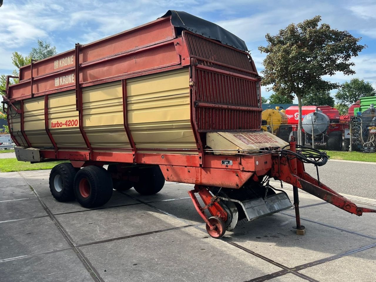 Ladewagen tipa Krone Turbo 4200 T, Gebrauchtmaschine u Joure (Slika 2)