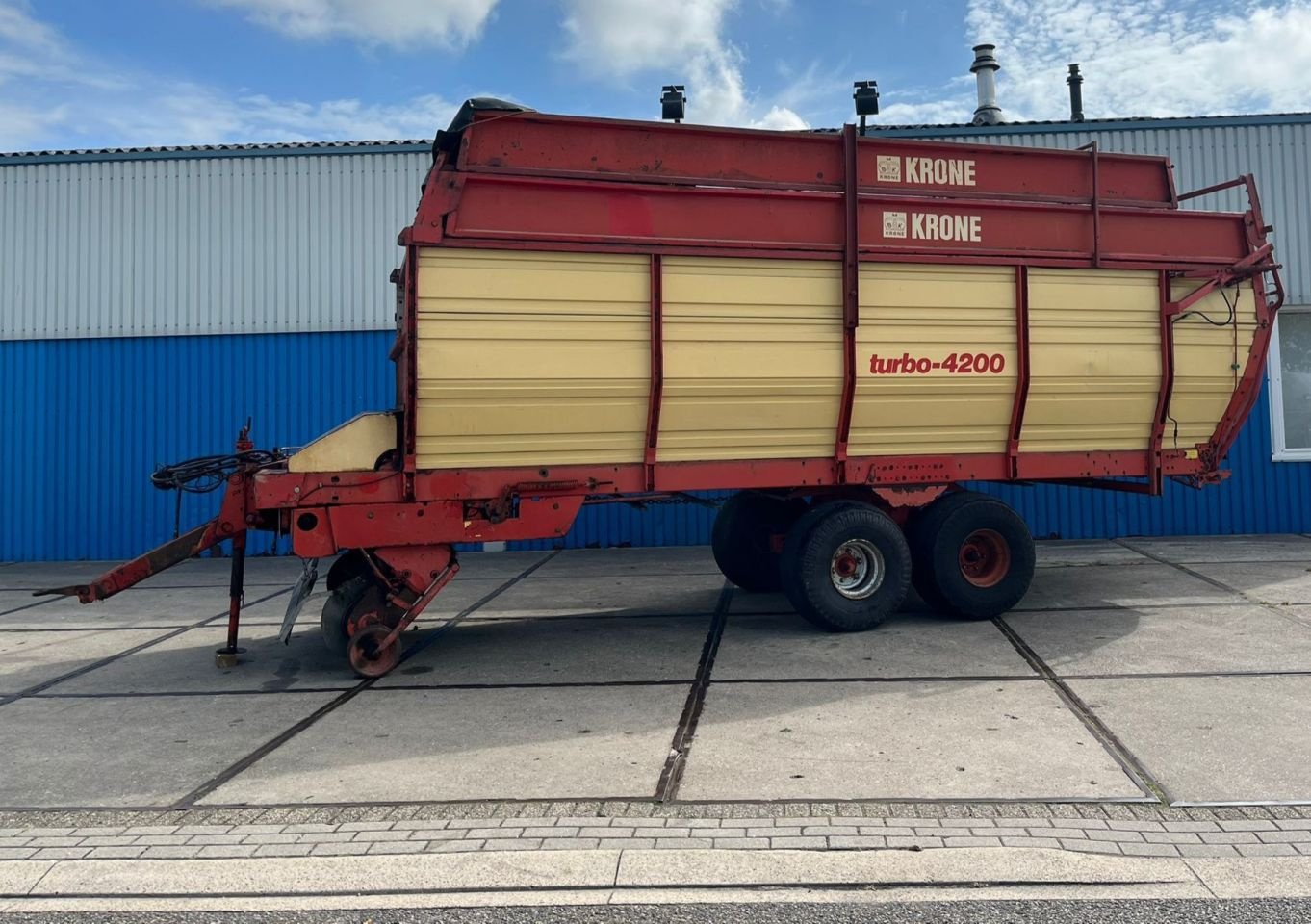 Ladewagen tipa Krone Turbo 4200 T, Gebrauchtmaschine u Joure (Slika 1)