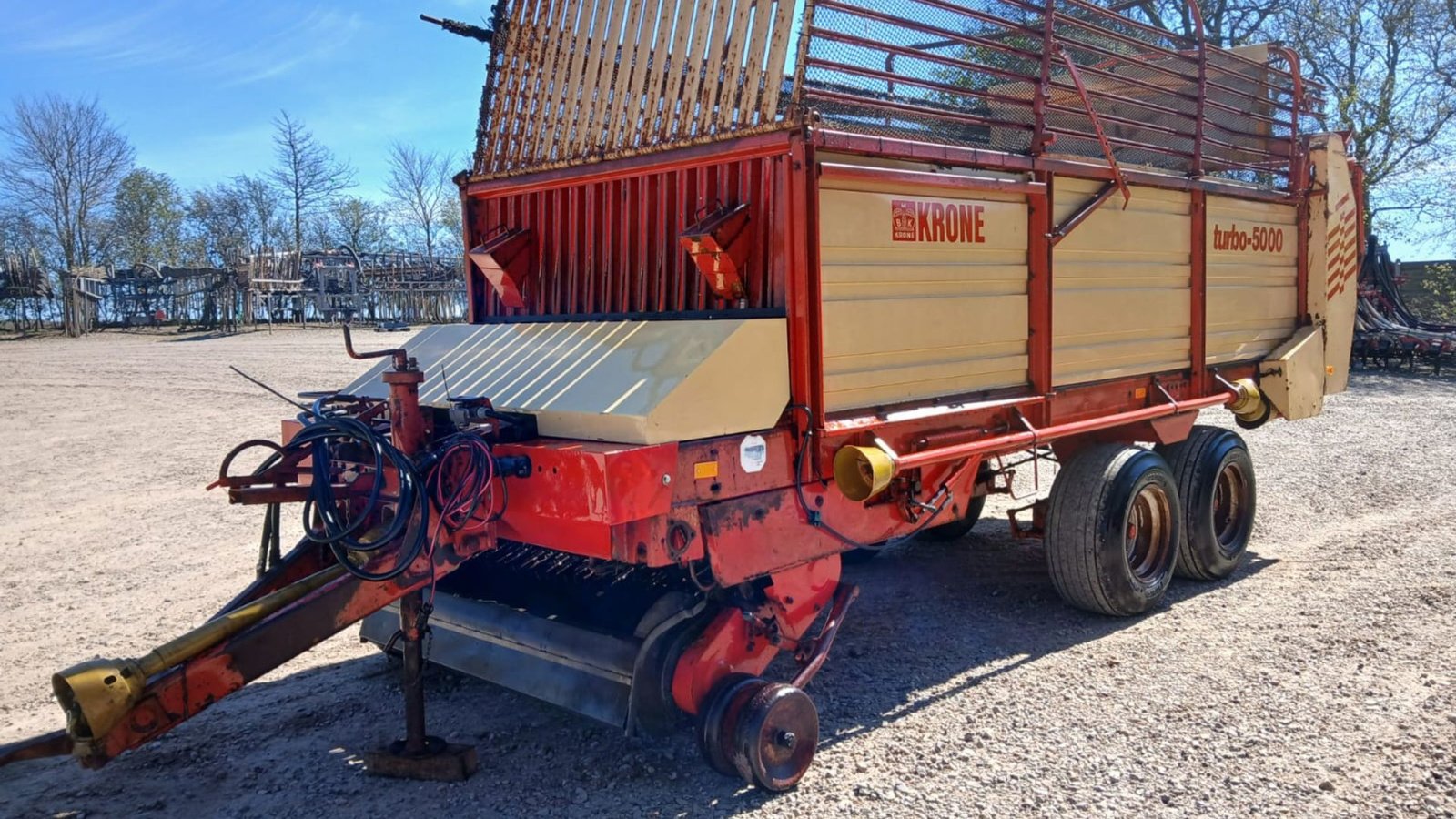 Ladewagen za tip Krone Turbo 5000, Gebrauchtmaschine u Nykøbing Mors (Slika 1)