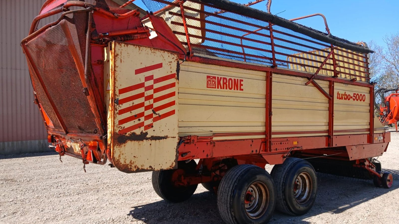 Ladewagen za tip Krone Turbo 5000, Gebrauchtmaschine u Nykøbing Mors (Slika 4)