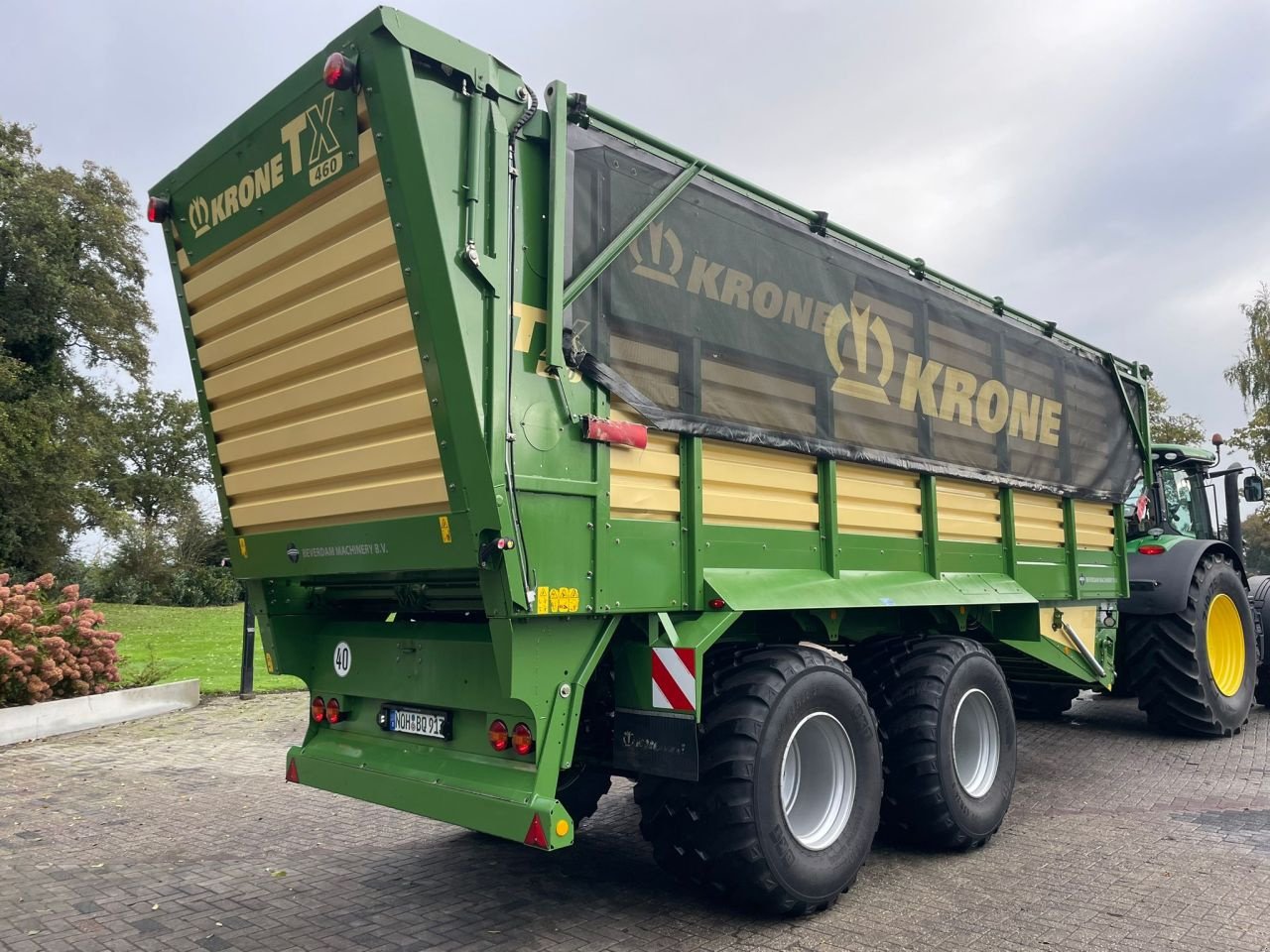 Ladewagen типа Krone TX 460 Top Staat, Gebrauchtmaschine в Vriezenveen (Фотография 9)