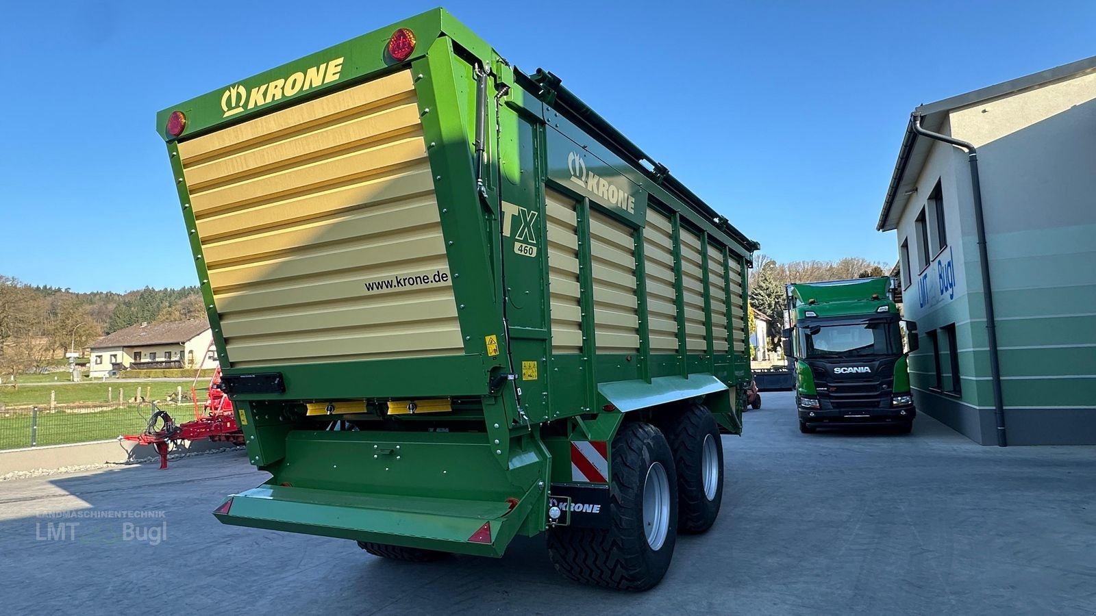 Ladewagen типа Krone TX 460, Gebrauchtmaschine в Hürm (Фотография 7)