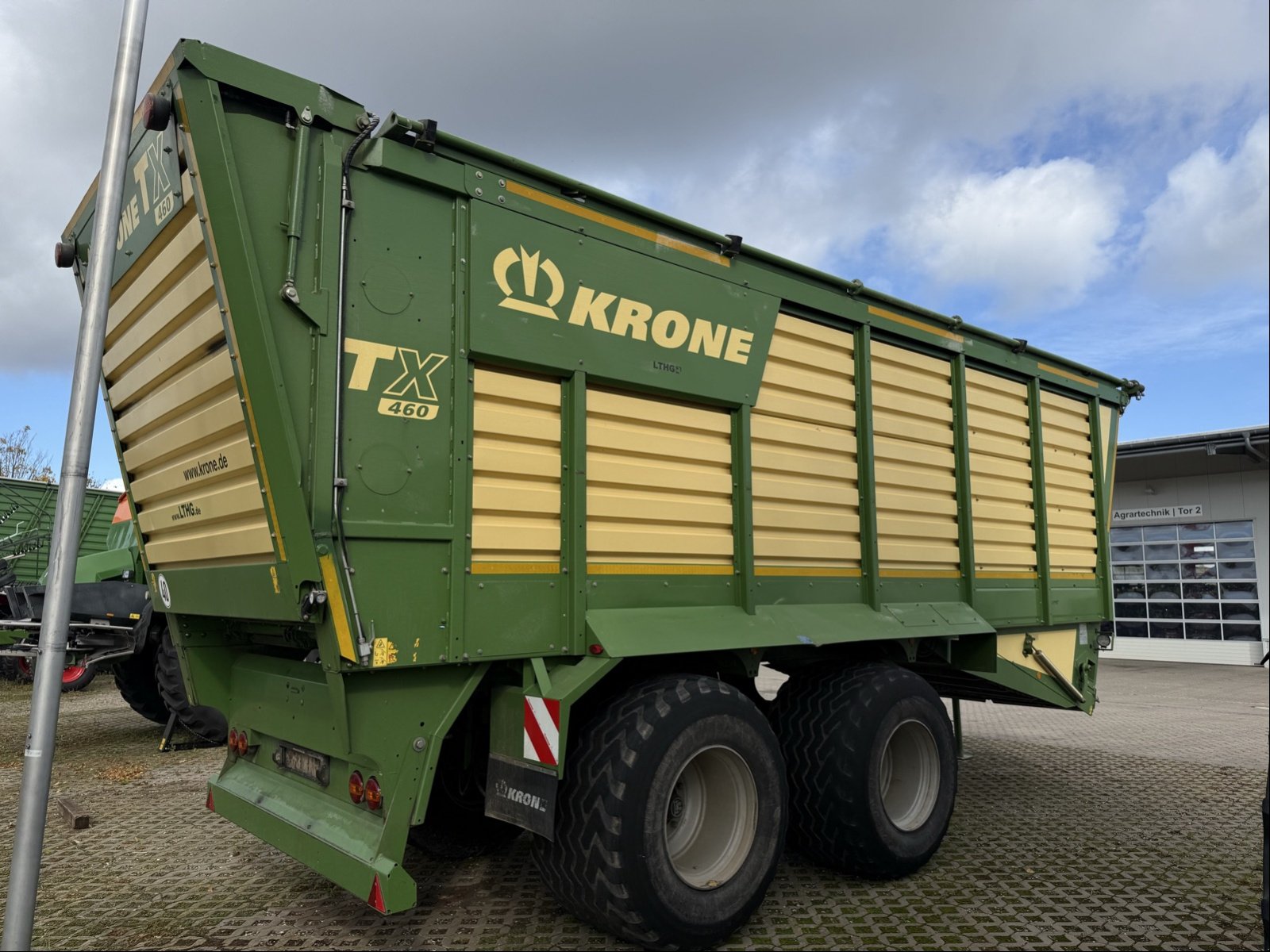 Ladewagen des Typs Krone TX 460, Gebrauchtmaschine in Gadebusch (Bild 3)