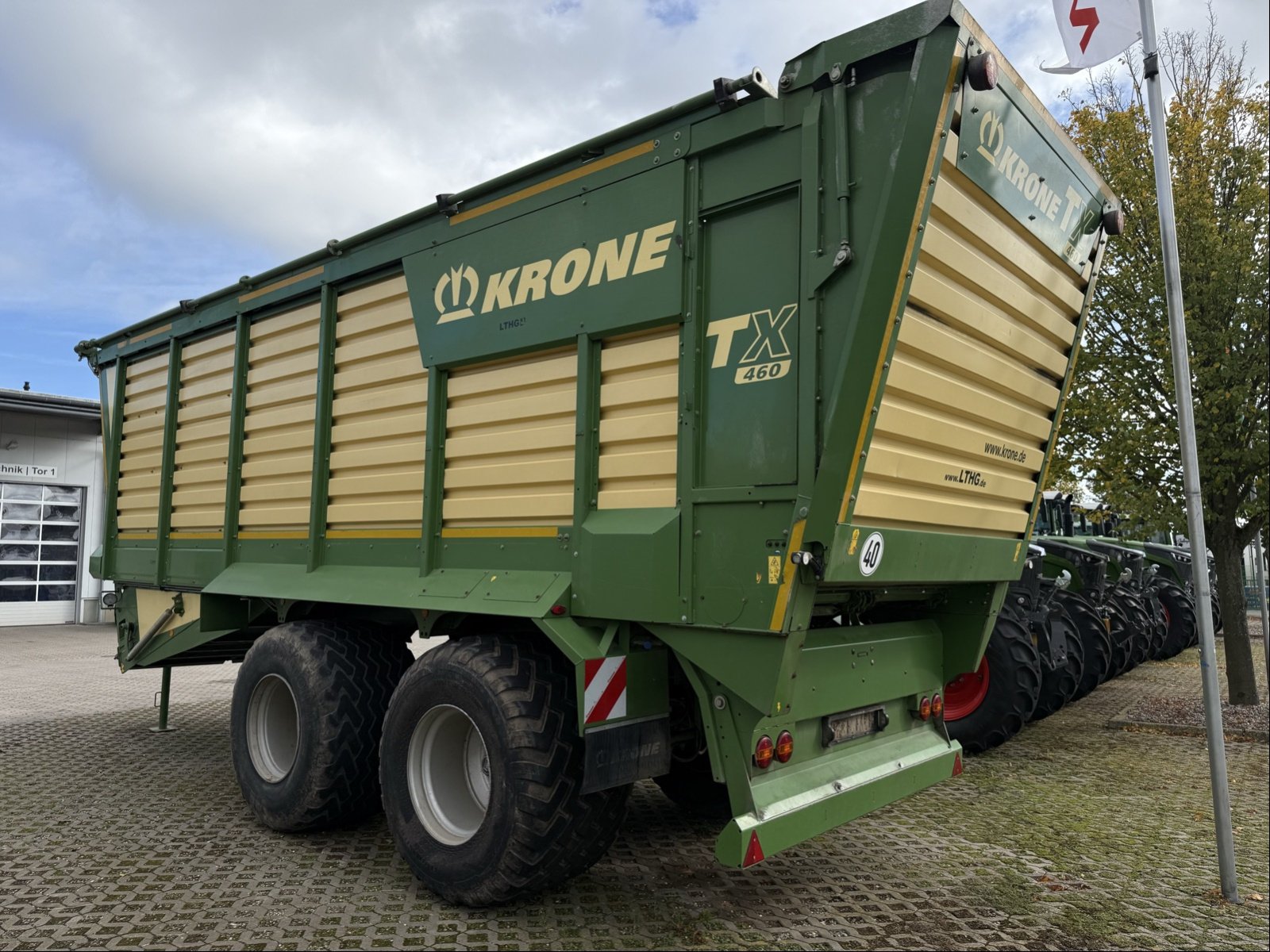 Ladewagen des Typs Krone TX 460, Gebrauchtmaschine in Gadebusch (Bild 4)