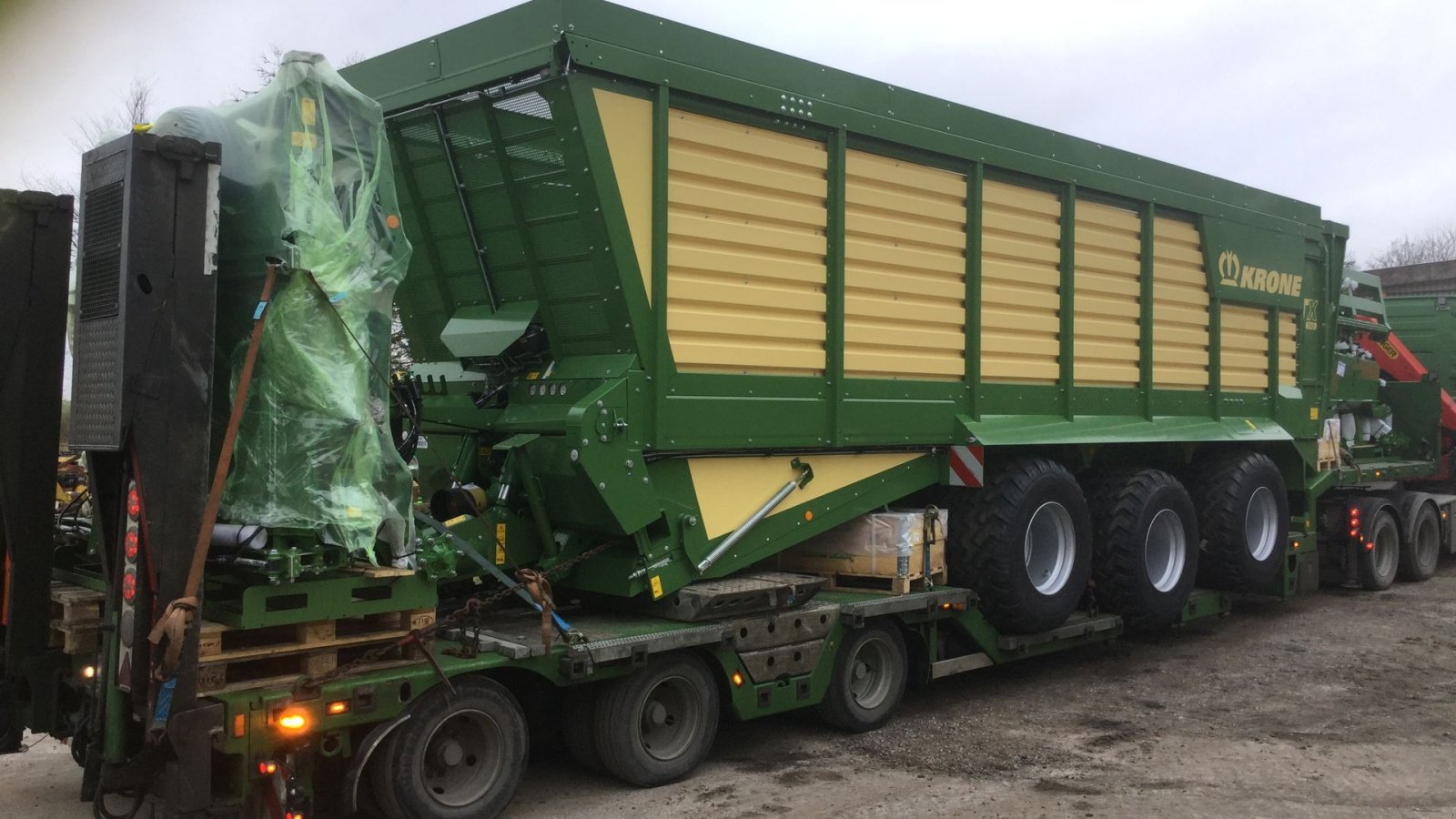 Ladewagen del tipo Krone TX 560 krone tx 560, Gebrauchtmaschine In Kongerslev (Immagine 1)