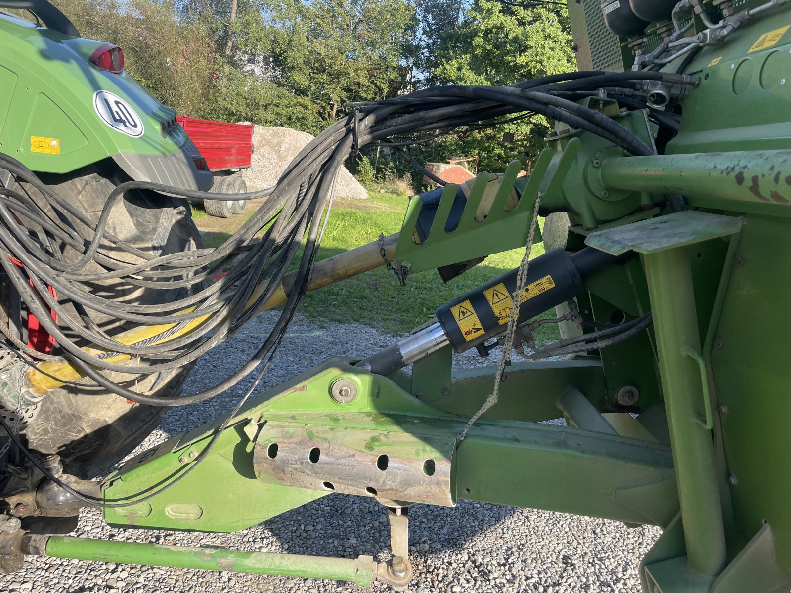 Ladewagen Türe ait Krone TX 560, Gebrauchtmaschine içinde Fischach (resim 2)