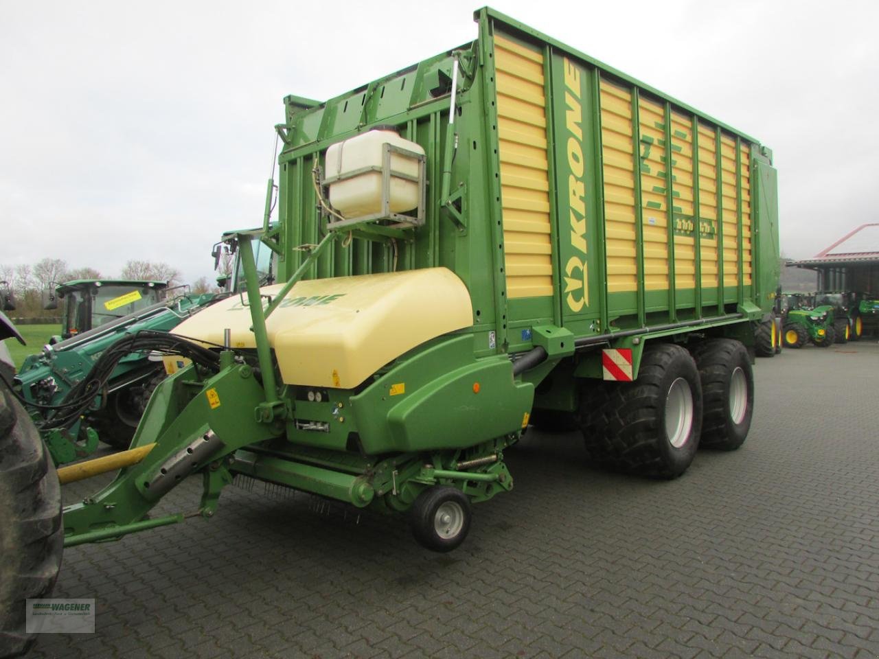 Ladewagen des Typs Krone ZX 400GD, Gebrauchtmaschine in Bad Wildungen - Wega (Bild 1)