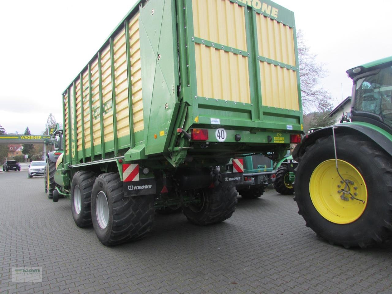 Ladewagen des Typs Krone ZX 400GD, Gebrauchtmaschine in Bad Wildungen - Wega (Bild 2)