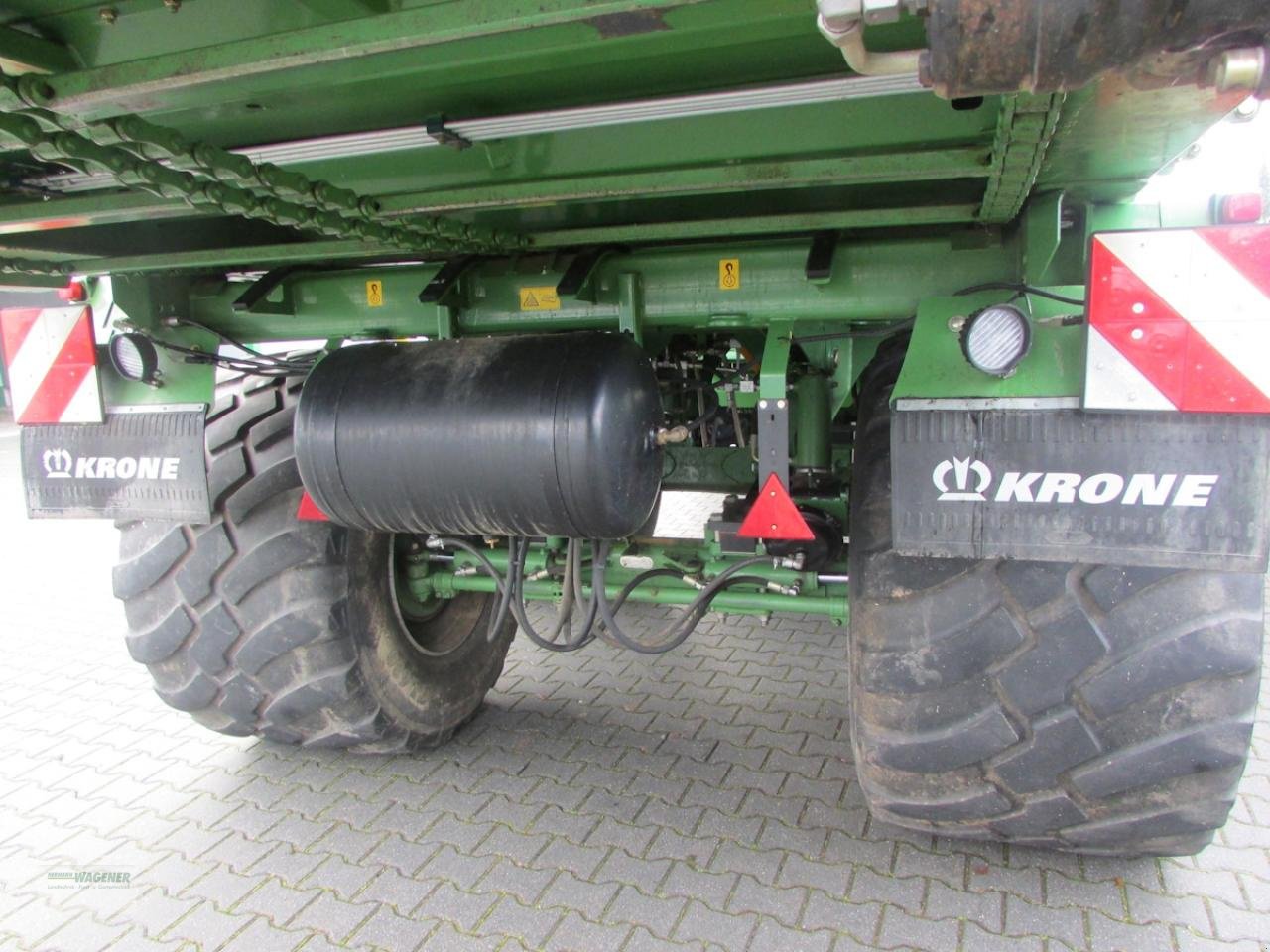 Ladewagen des Typs Krone ZX 400GD, Gebrauchtmaschine in Bad Wildungen - Wega (Bild 3)