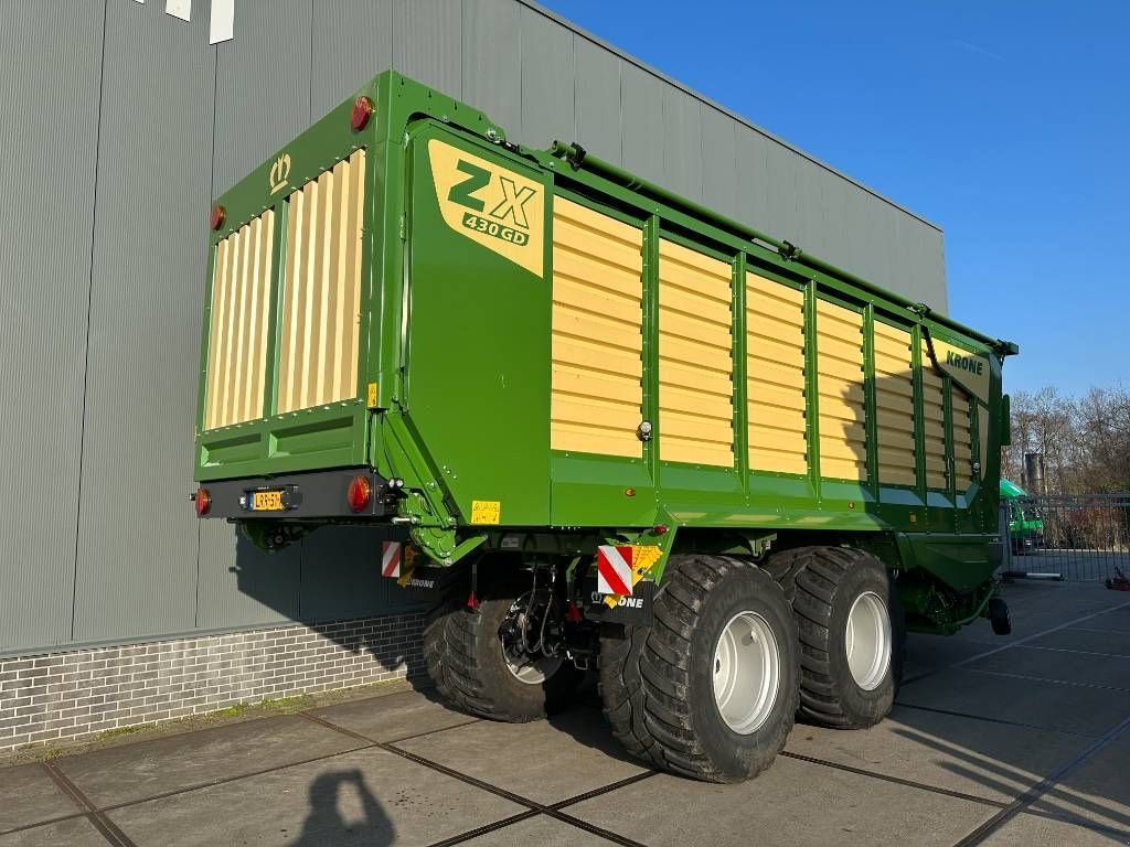 Ladewagen от тип Krone ZX 430 GD, Gebrauchtmaschine в Gorredijk (Снимка 4)