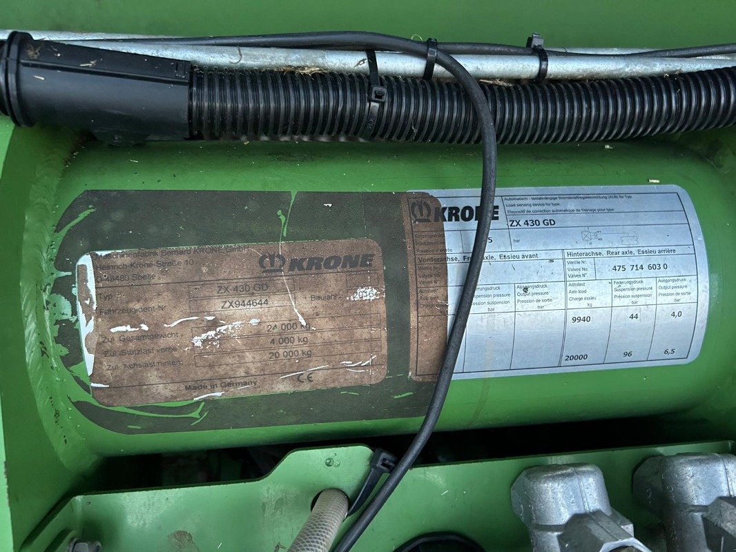 Ladewagen of the type Krone ZX 430 GD, Gebrauchtmaschine in Sittensen (Picture 29)