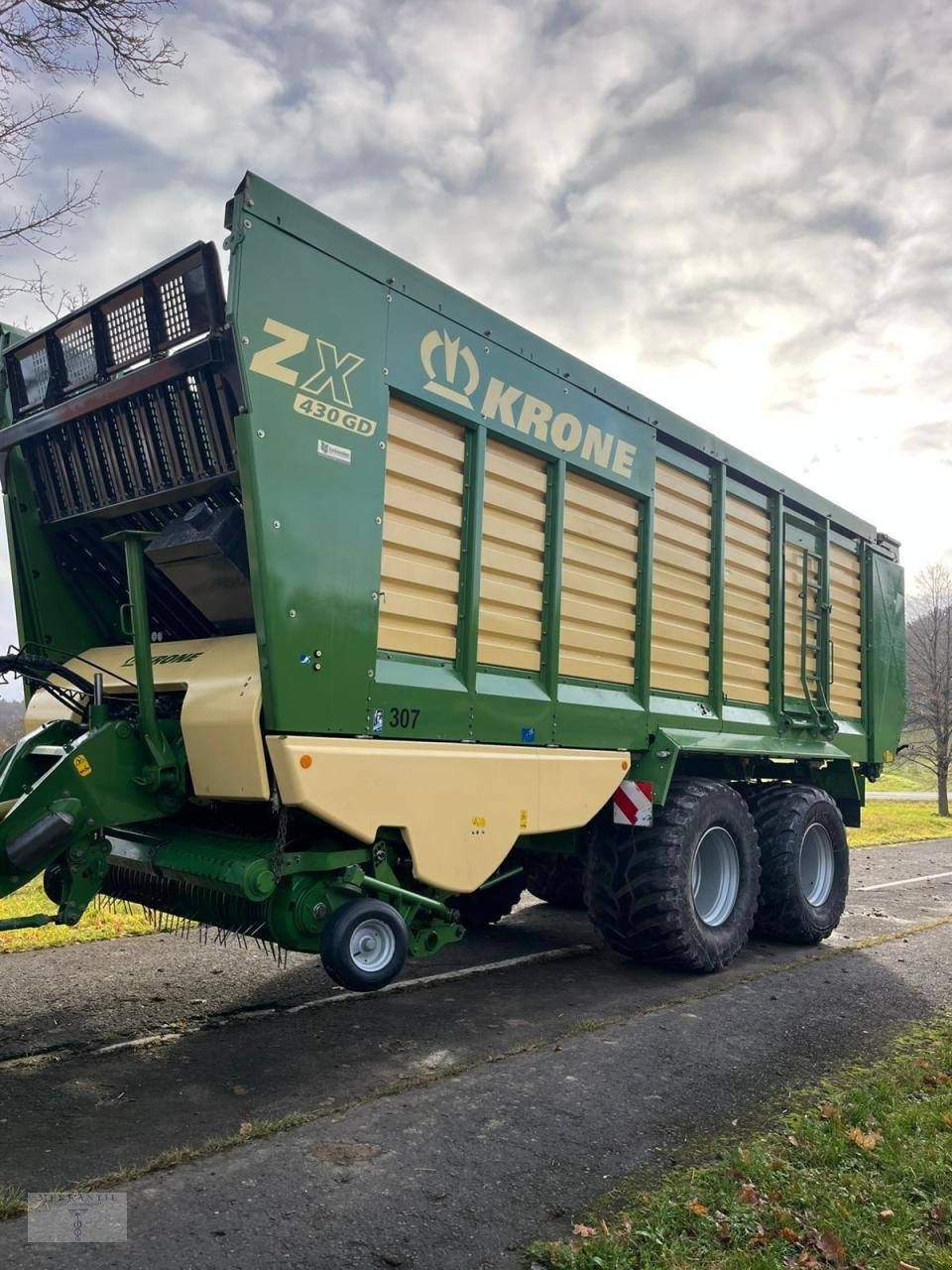 Ladewagen типа Krone ZX 430 GD, Gebrauchtmaschine в Pragsdorf (Фотография 3)