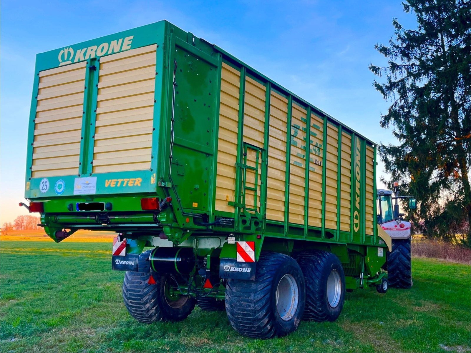 Ladewagen tip Krone ZX 45 GL, Gebrauchtmaschine in Speichersdorf (Poză 2)