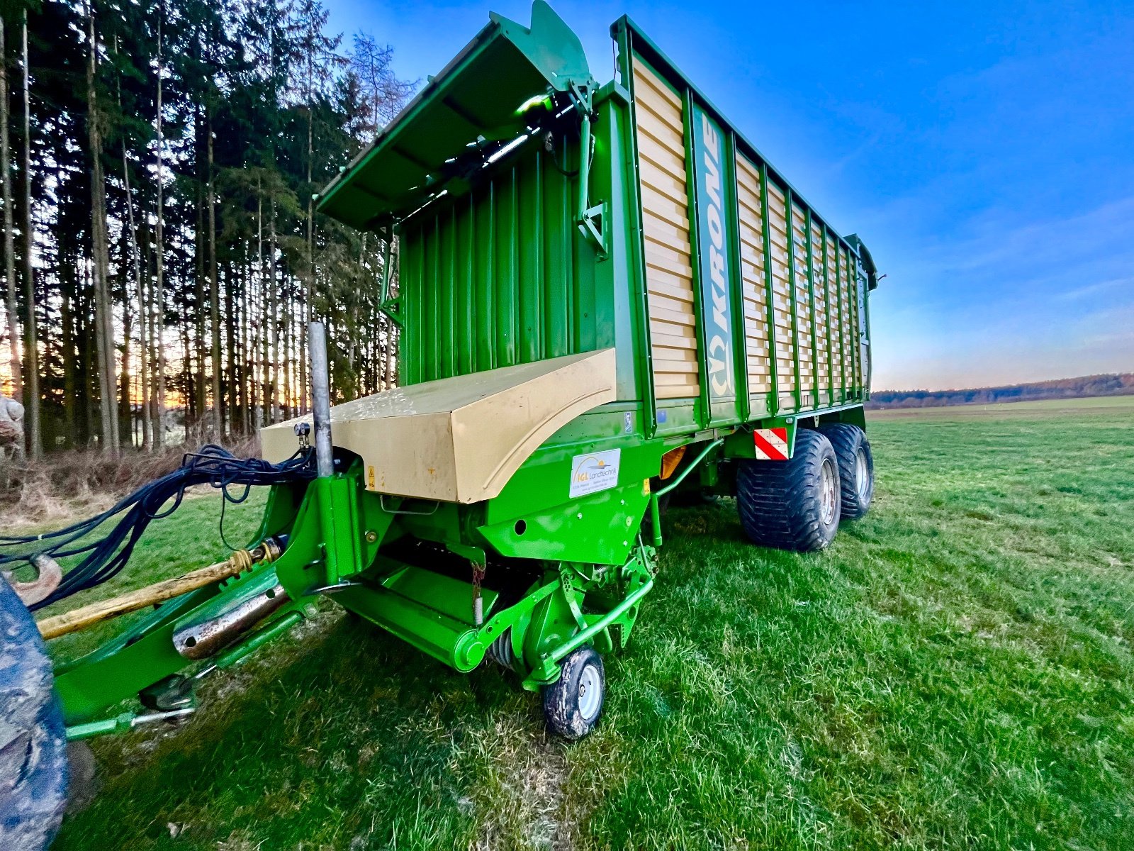 Ladewagen tip Krone ZX 45 GL, Gebrauchtmaschine in Speichersdorf (Poză 11)
