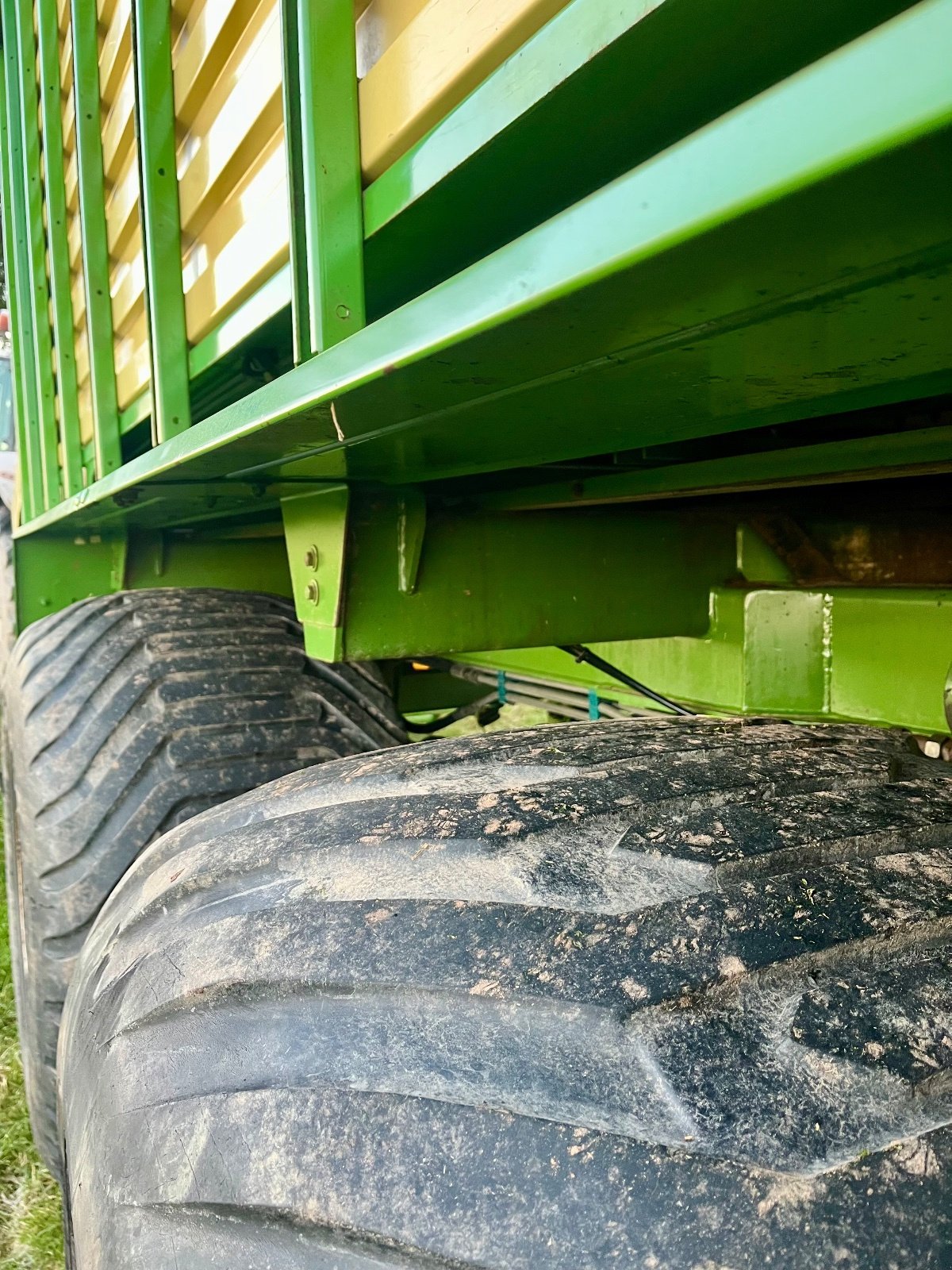 Ladewagen tip Krone ZX 45 GL, Gebrauchtmaschine in Speichersdorf (Poză 12)