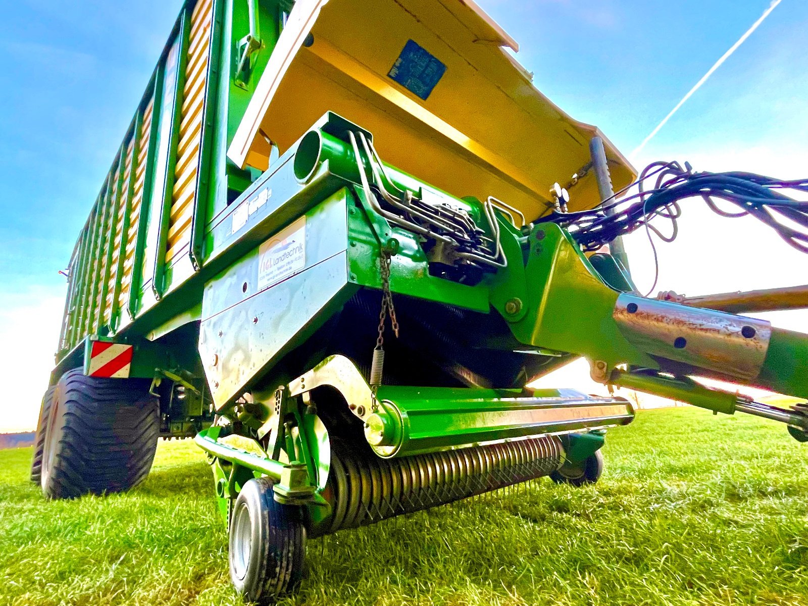 Ladewagen tip Krone ZX 45 GL, Gebrauchtmaschine in Speichersdorf (Poză 17)