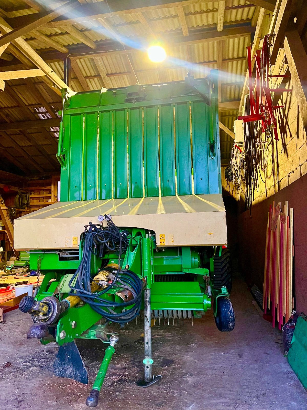 Ladewagen tip Krone ZX 45 GL, Gebrauchtmaschine in Speichersdorf (Poză 20)