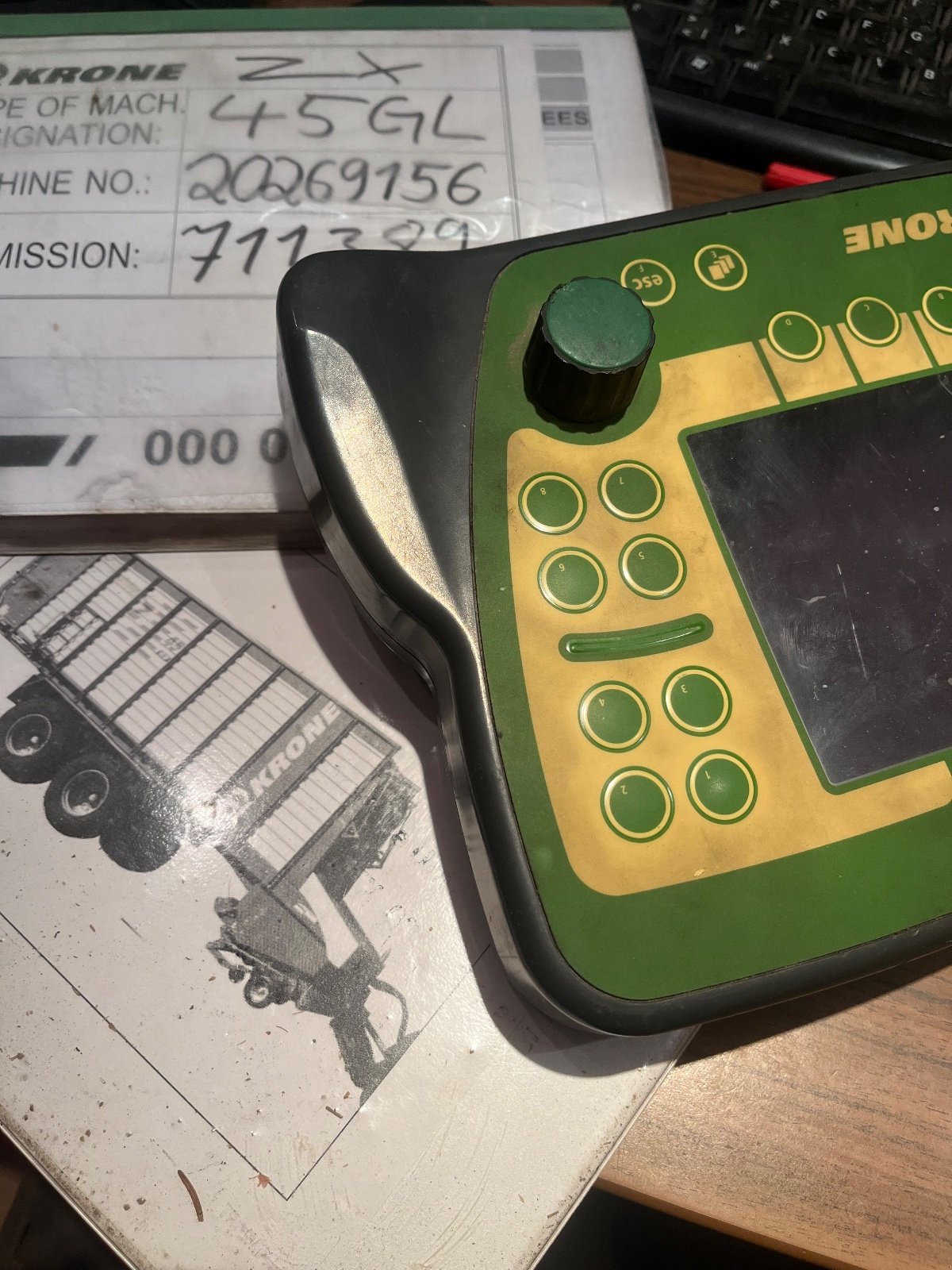 Ladewagen tip Krone ZX 45 GL, Gebrauchtmaschine in Speichersdorf (Poză 26)