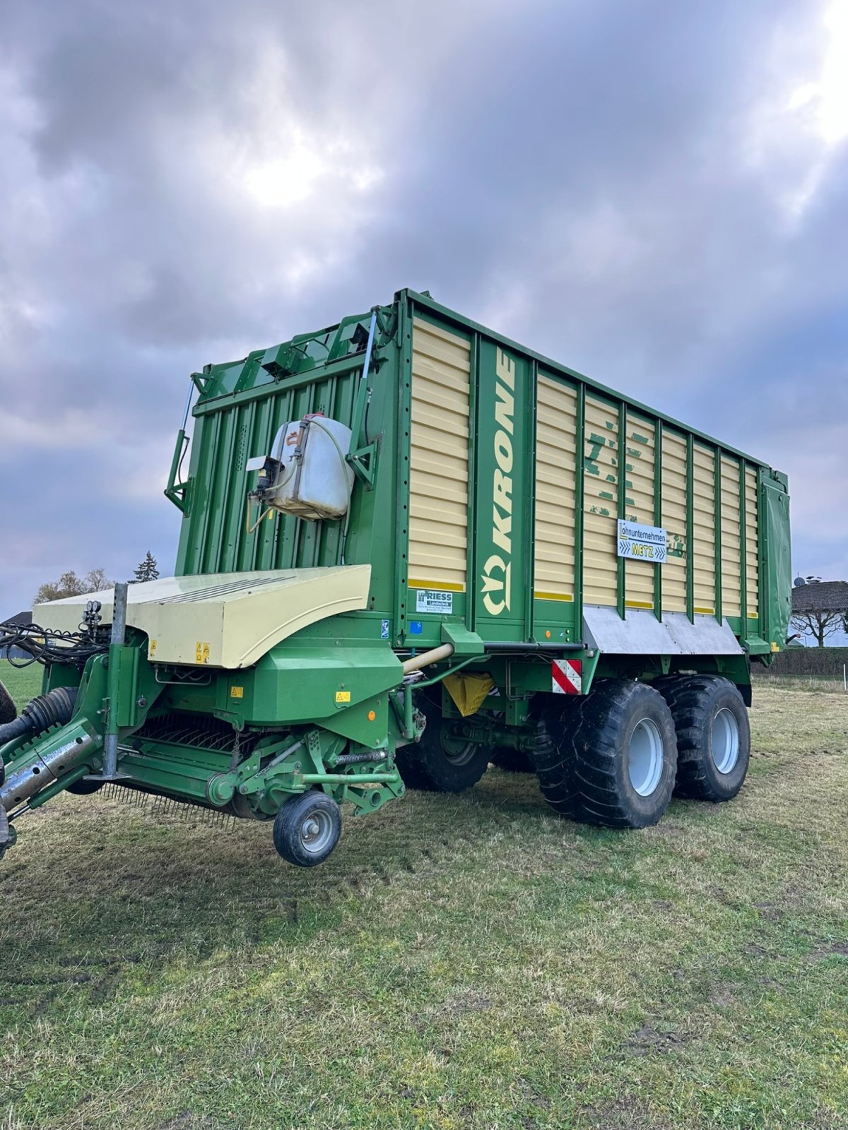 Ladewagen des Typs Krone ZX 450 GD, Gebrauchtmaschine in Stadtallendorf (Bild 1)