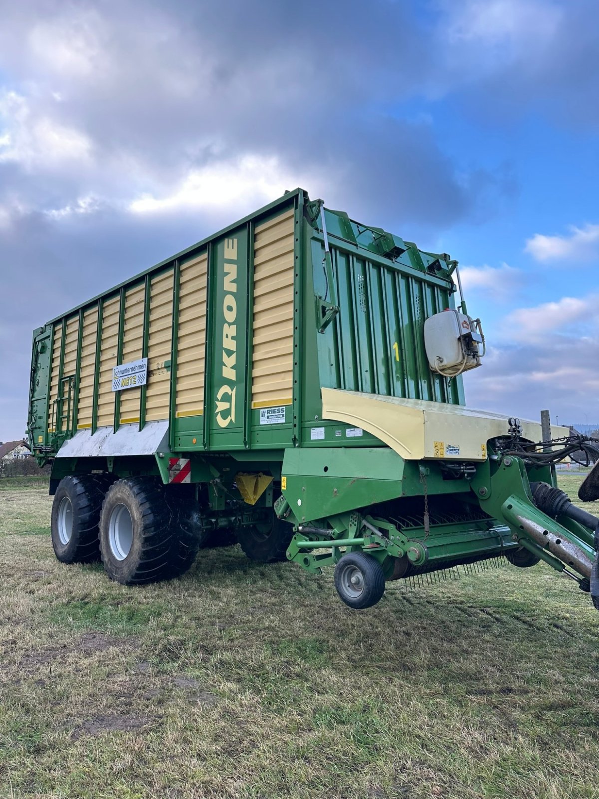 Ladewagen des Typs Krone ZX 450 GD, Gebrauchtmaschine in Stadtallendorf (Bild 2)