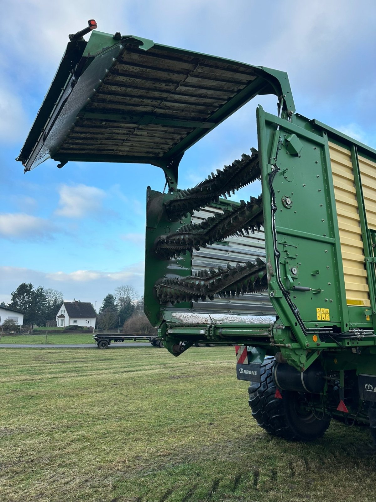 Ladewagen des Typs Krone ZX 450 GD, Gebrauchtmaschine in Stadtallendorf (Bild 12)