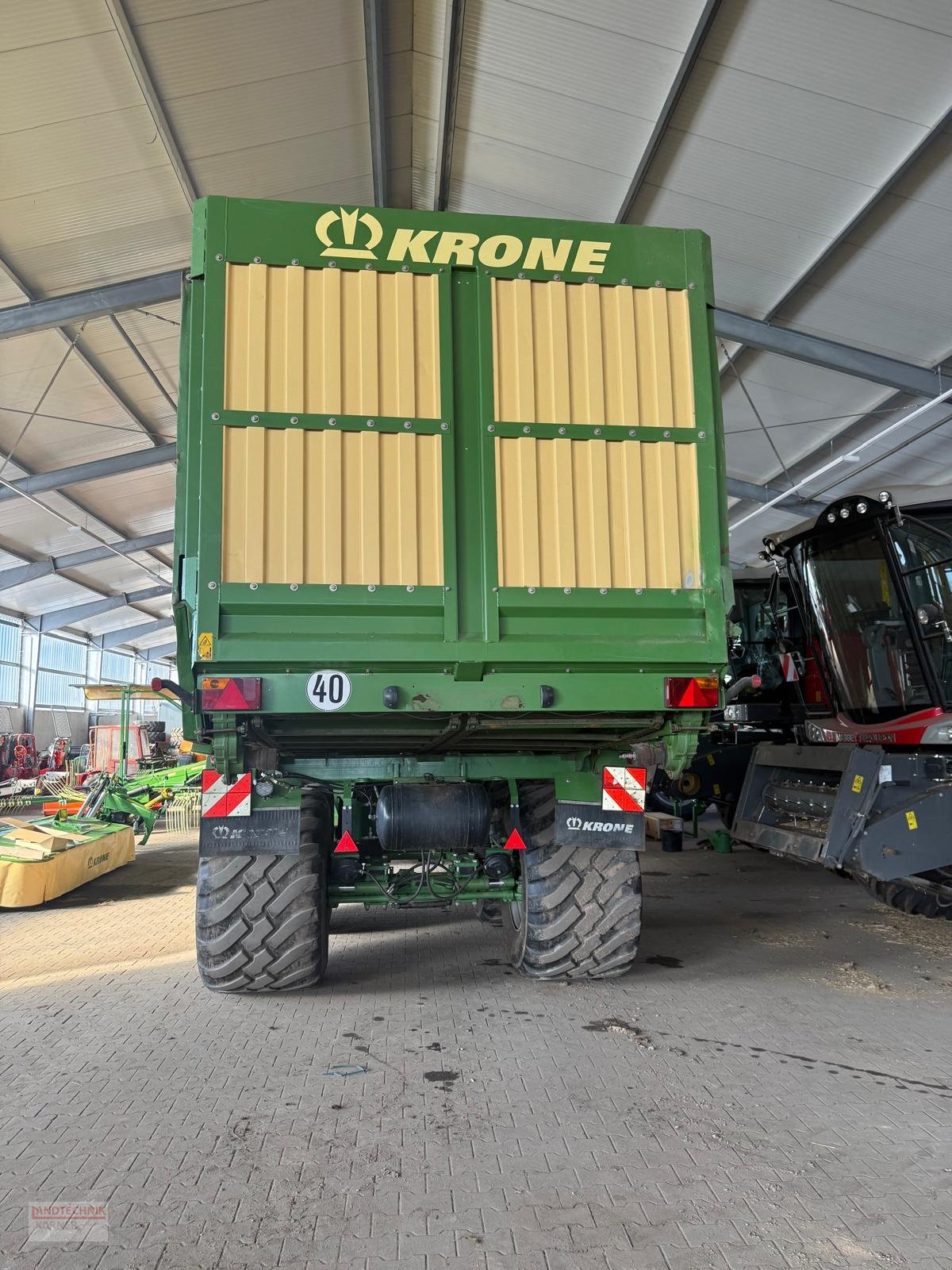 Ladewagen типа Krone ZX 450 GD, Gebrauchtmaschine в Kirkel-Altstadt (Фотография 9)