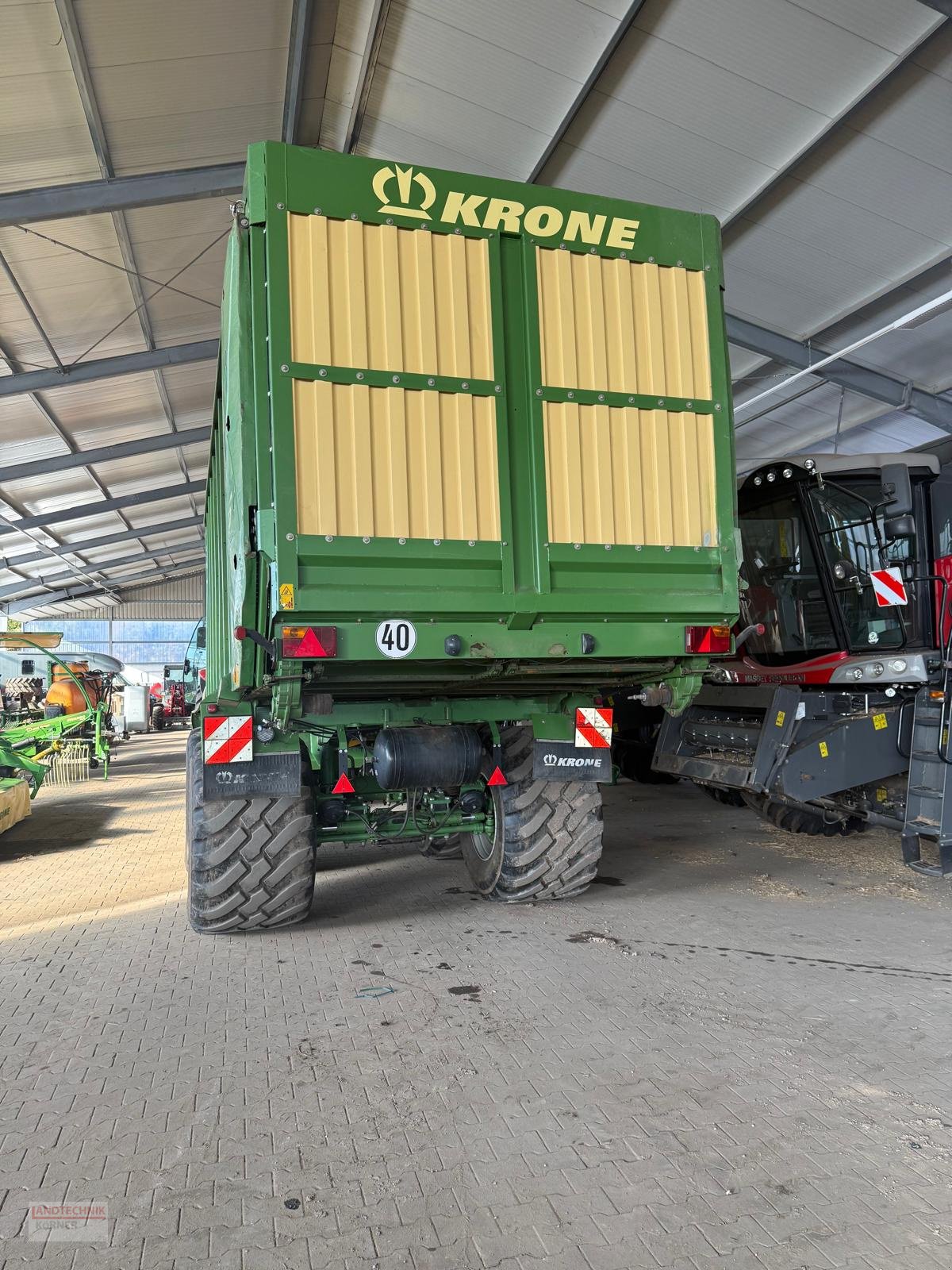 Ladewagen типа Krone ZX 450 GD, Gebrauchtmaschine в Kirkel-Altstadt (Фотография 10)