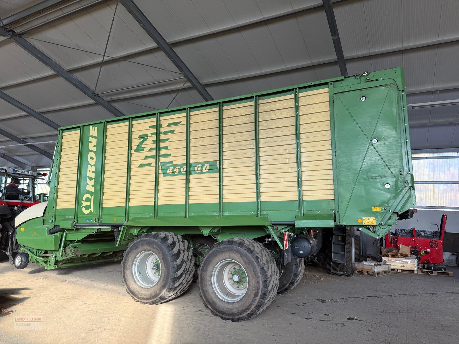 Ladewagen типа Krone ZX 450 GD, Gebrauchtmaschine в Kirkel-Altstadt (Фотография 18)