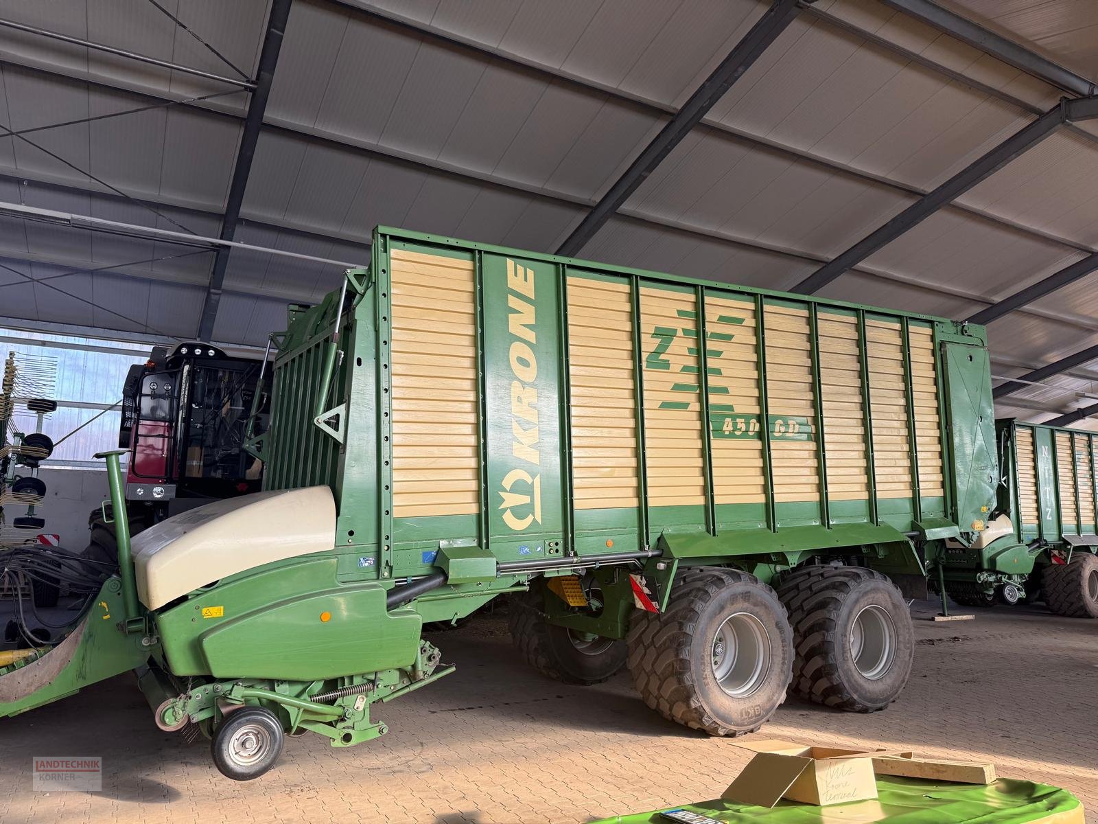 Ladewagen типа Krone ZX 450 GD, Gebrauchtmaschine в Kirkel-Altstadt (Фотография 21)