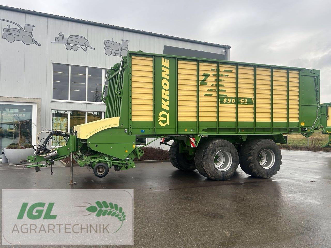 Ladewagen des Typs Krone ZX 450 GL, Gebrauchtmaschine in Nabburg (Bild 1)