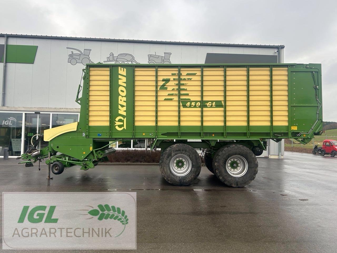 Ladewagen des Typs Krone ZX 450 GL, Gebrauchtmaschine in Nabburg (Bild 2)