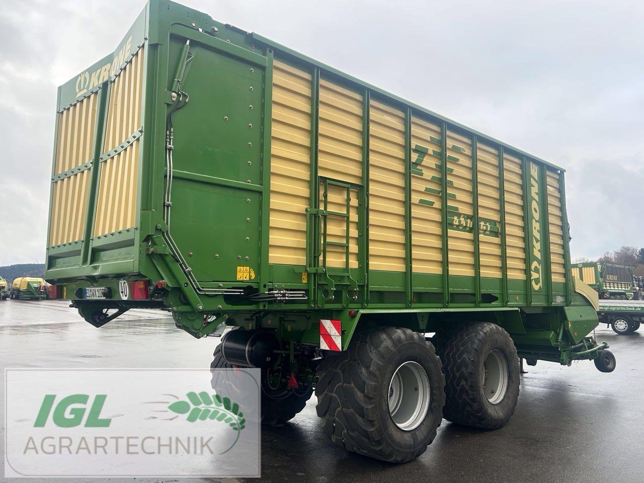 Ladewagen des Typs Krone ZX 450 GL, Gebrauchtmaschine in Nabburg (Bild 7)