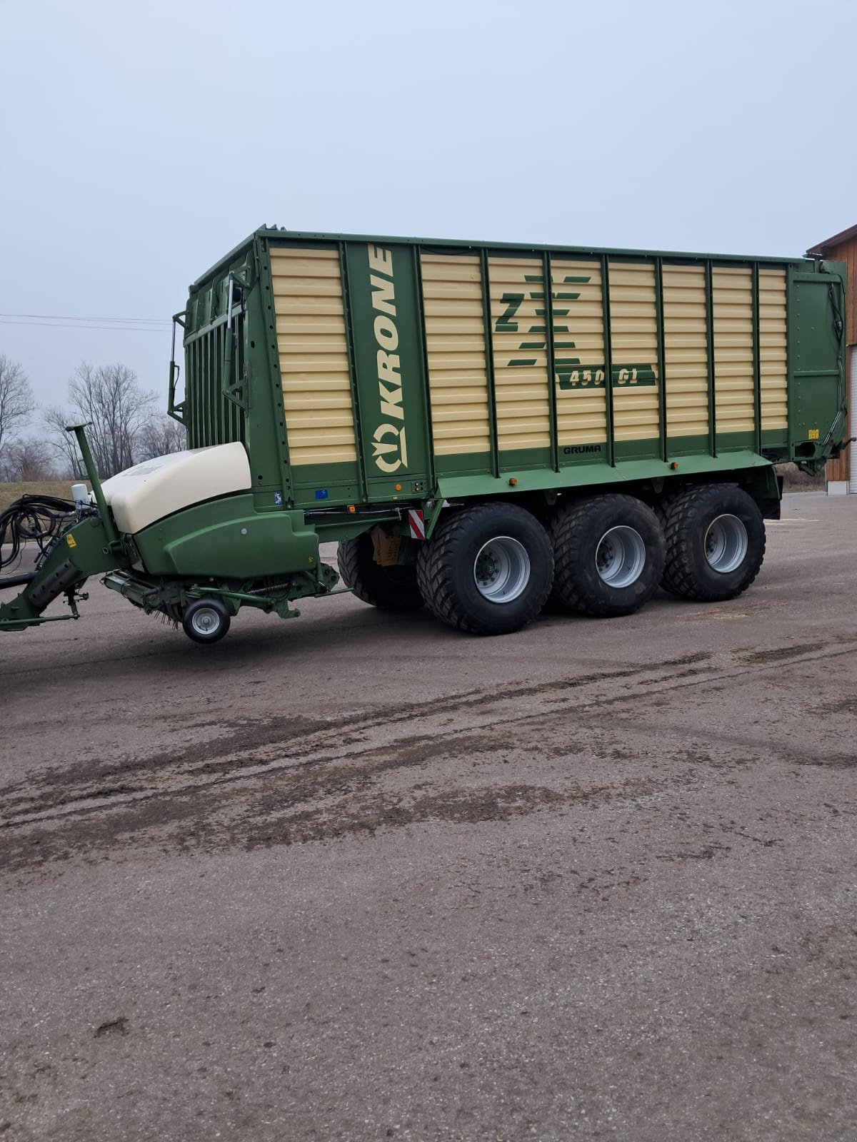 Ladewagen tipa Krone ZX 450 GL, Gebrauchtmaschine u Altusried (Slika 4)