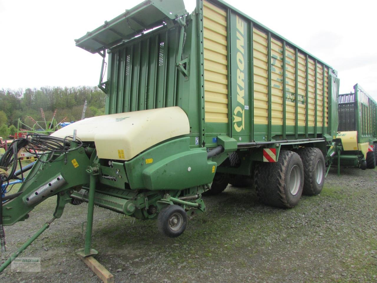 Ladewagen of the type Krone ZX 450GD, Gebrauchtmaschine in Bad Wildungen - Wega (Picture 1)
