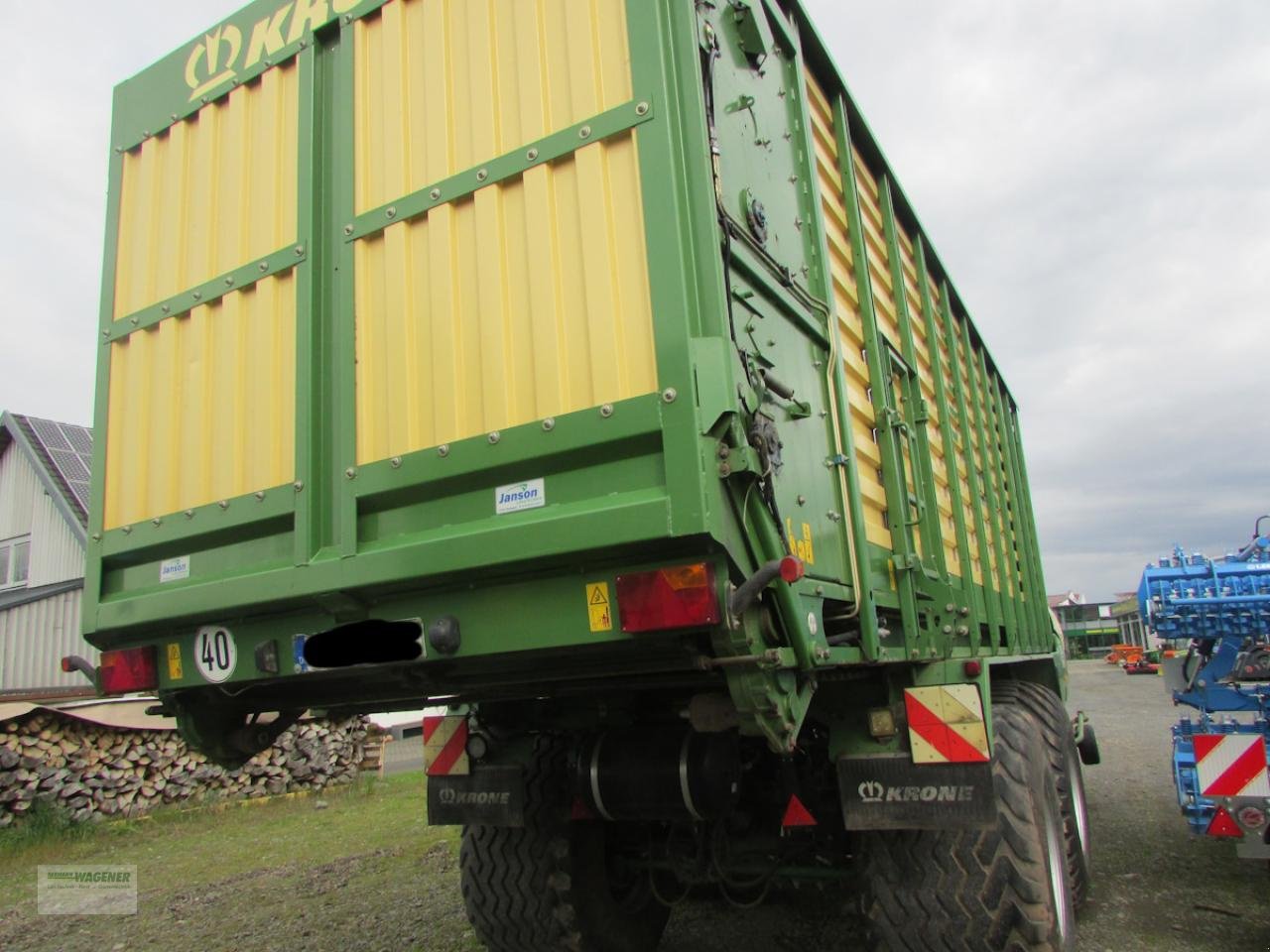 Ladewagen of the type Krone ZX 450GD, Gebrauchtmaschine in Bad Wildungen - Wega (Picture 2)