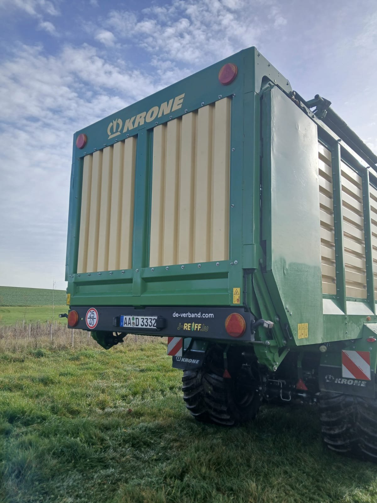 Ladewagen des Typs Krone ZX 470 GD, Gebrauchtmaschine in Tannhausen (Bild 3)