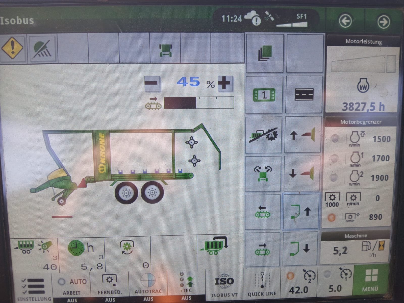 Ladewagen des Typs Krone ZX 470 GD, Gebrauchtmaschine in Tannhausen (Bild 5)