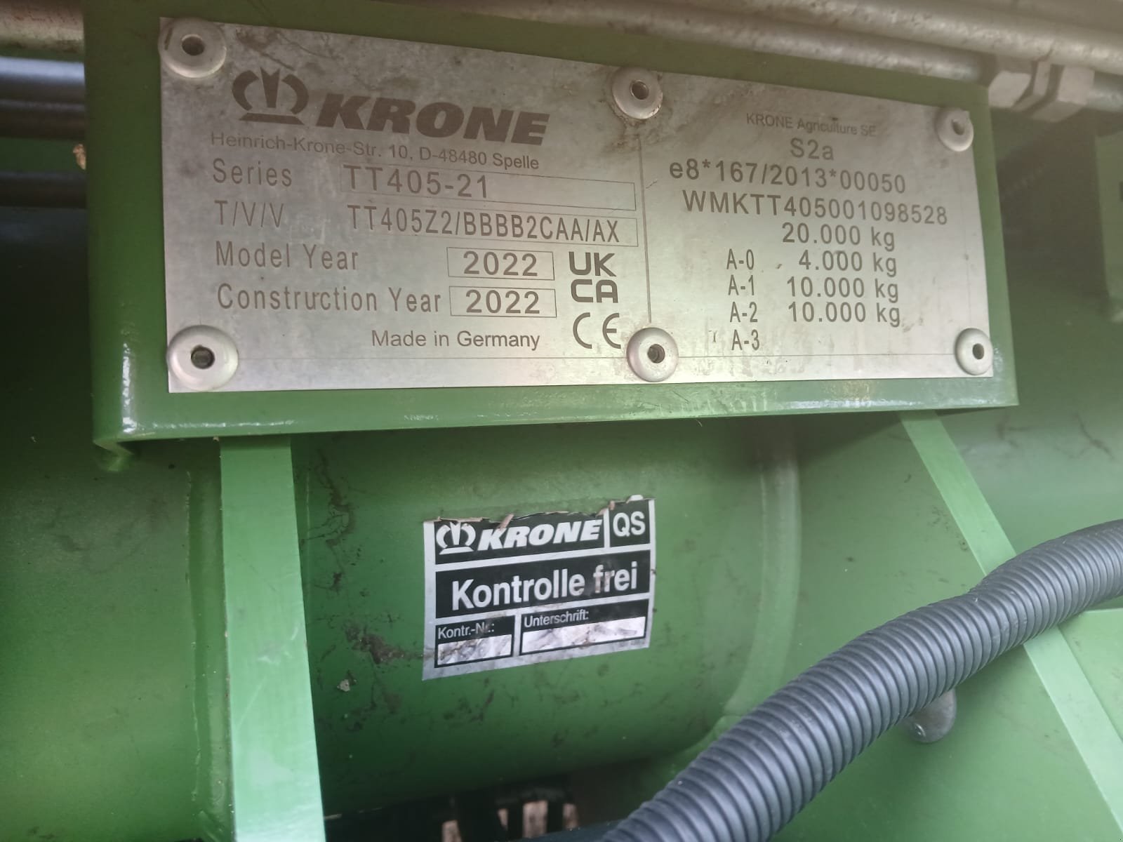 Ladewagen des Typs Krone ZX 470 GD, Gebrauchtmaschine in Tannhausen (Bild 16)