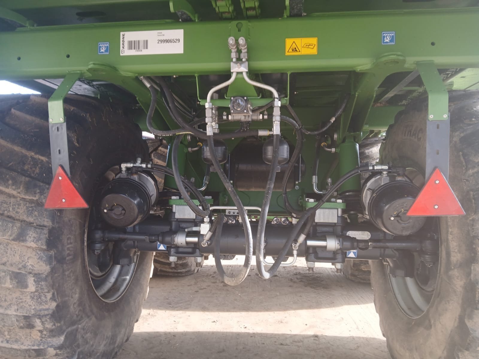 Ladewagen des Typs Krone ZX 470 GD, Gebrauchtmaschine in Tannhausen (Bild 19)