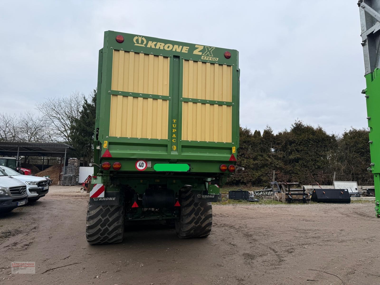 Ladewagen van het type Krone ZX 470 GD, Gebrauchtmaschine in Kirkel-Altstadt (Foto 2)