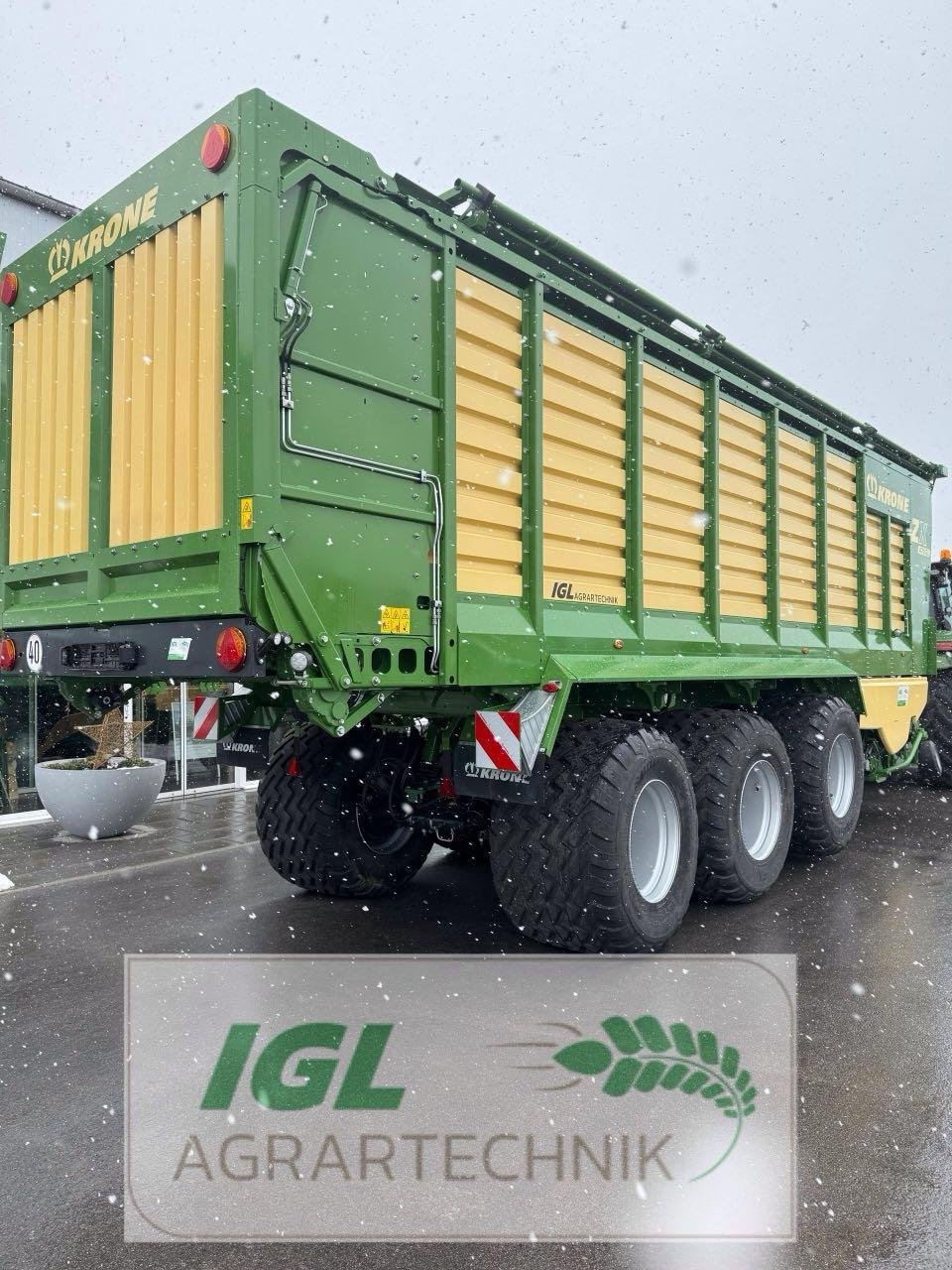 Ladewagen of the type Krone ZX 470 GL OptiGrass (TT406-20), Neumaschine in Nabburg (Picture 2)