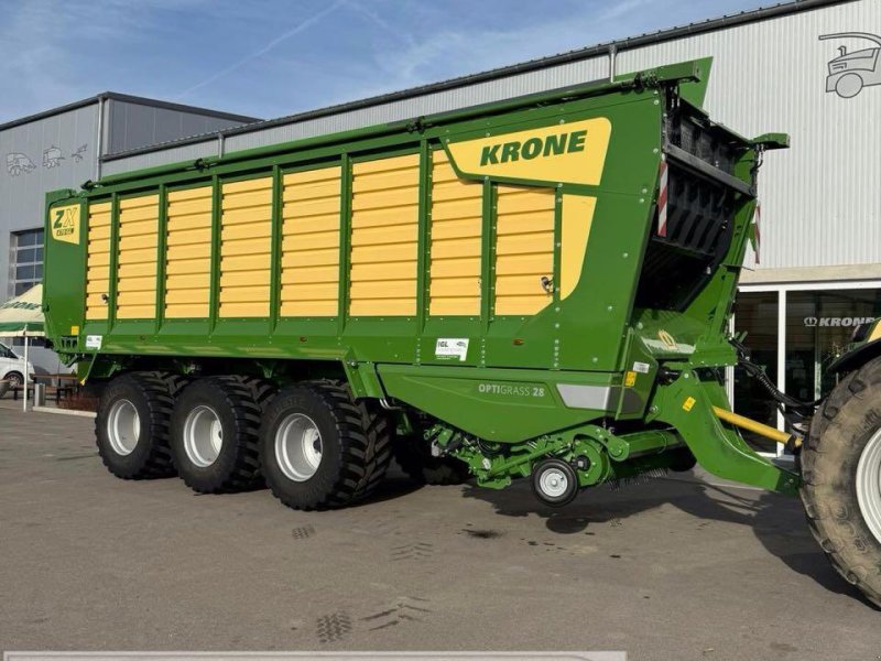 Ladewagen of the type Krone ZX 470 GL OptiGrass (TT406-20), Neumaschine in Nabburg (Picture 1)